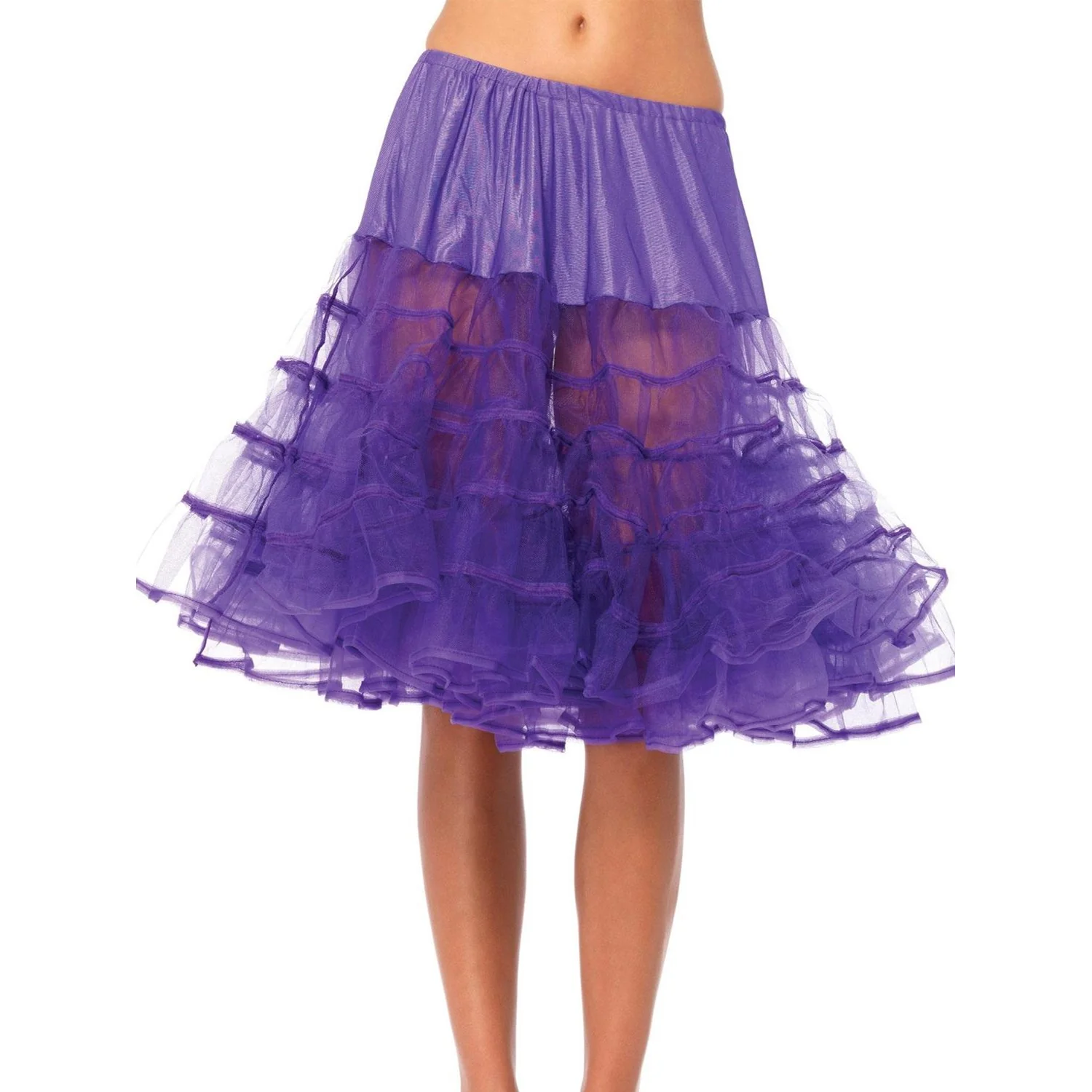 Leg Avenue - Womens Knee Length Petticoat Skirt - Image 6