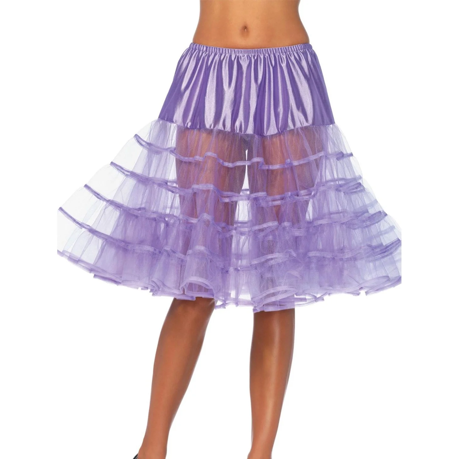 Leg Avenue - Womens Knee Length Petticoat Skirt - Image 8
