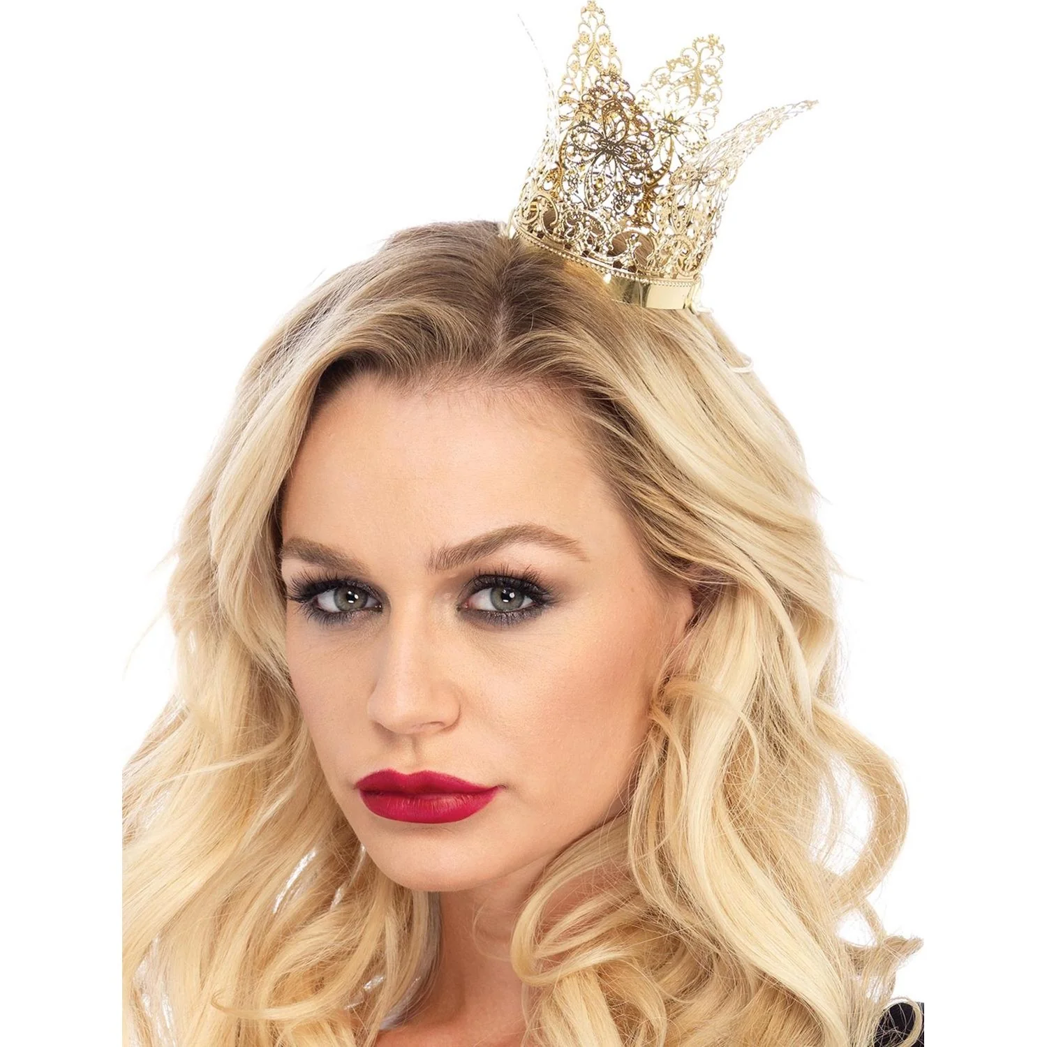 Leg Avenue - Womens Mini Metal Filigree Crown