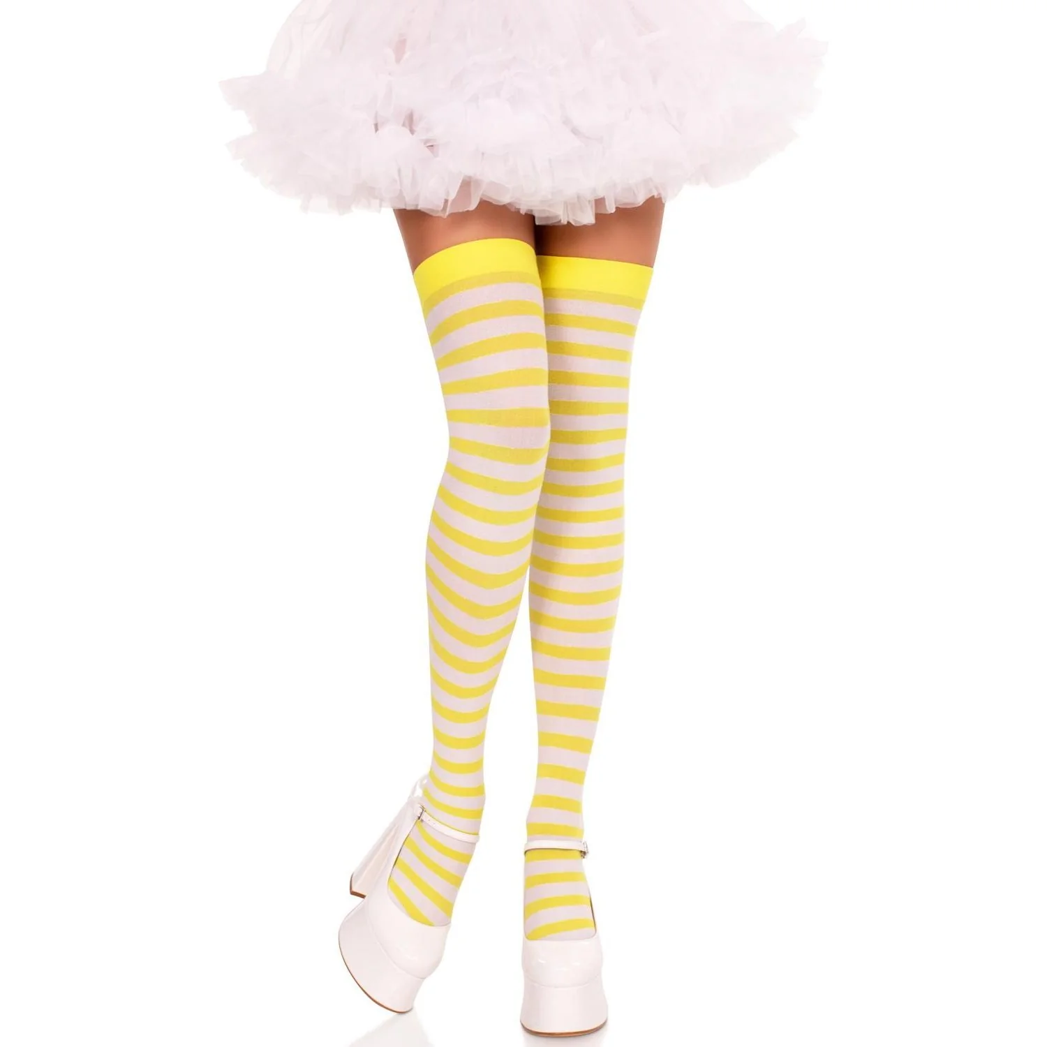 Leg Avenue - Womens Nylon Stocking with Stripe - Image 11