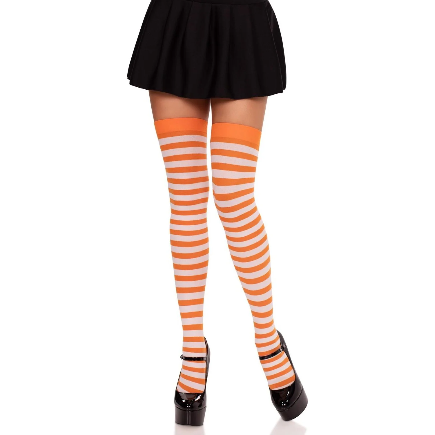 Leg Avenue - Womens Nylon Stocking with Stripe - Image 7