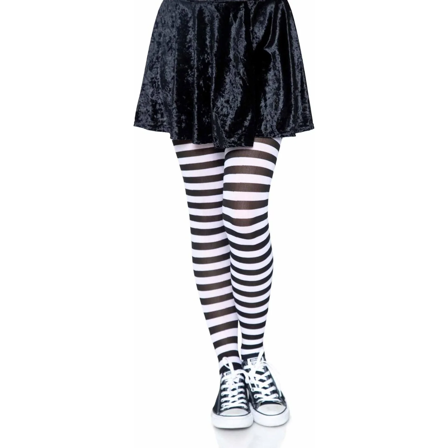Leg Avenue - Womens Nylon Striped Tights - Image 12