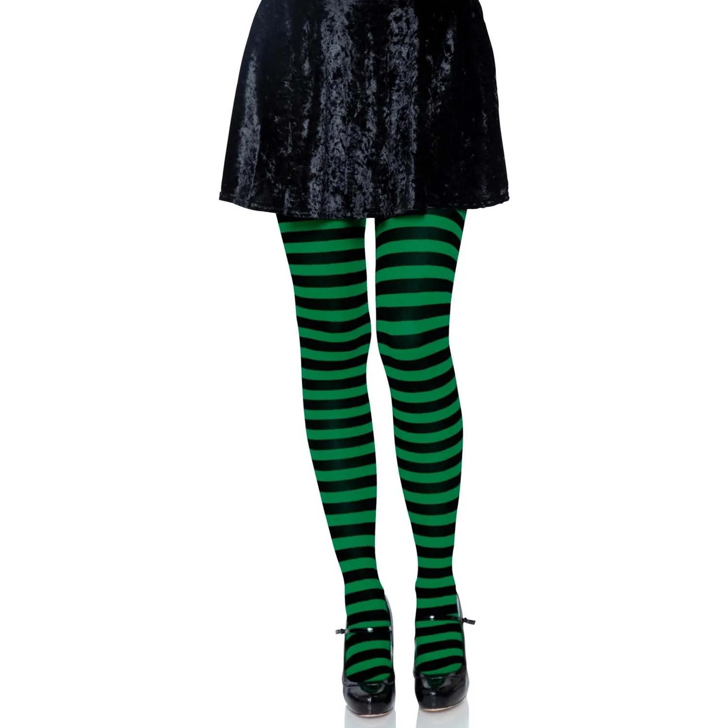 Leg Avenue - Womens Nylon Striped Tights - Image 9