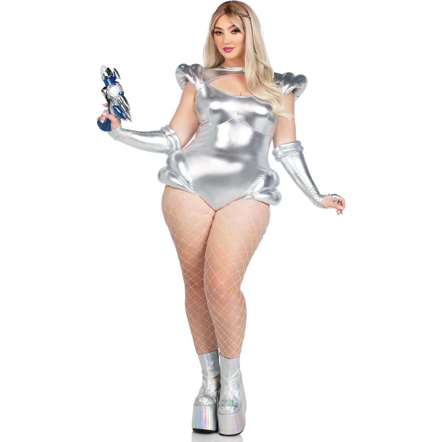 Leg Avenue - Womens Plus Size 2 Piece Cosmic Cutie Costume - Image 2
