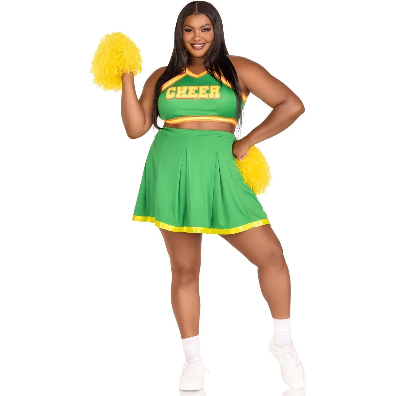 Leg Avenue - Womens Plus Size 3 Piece Bring It Baddie Costume - Image 2