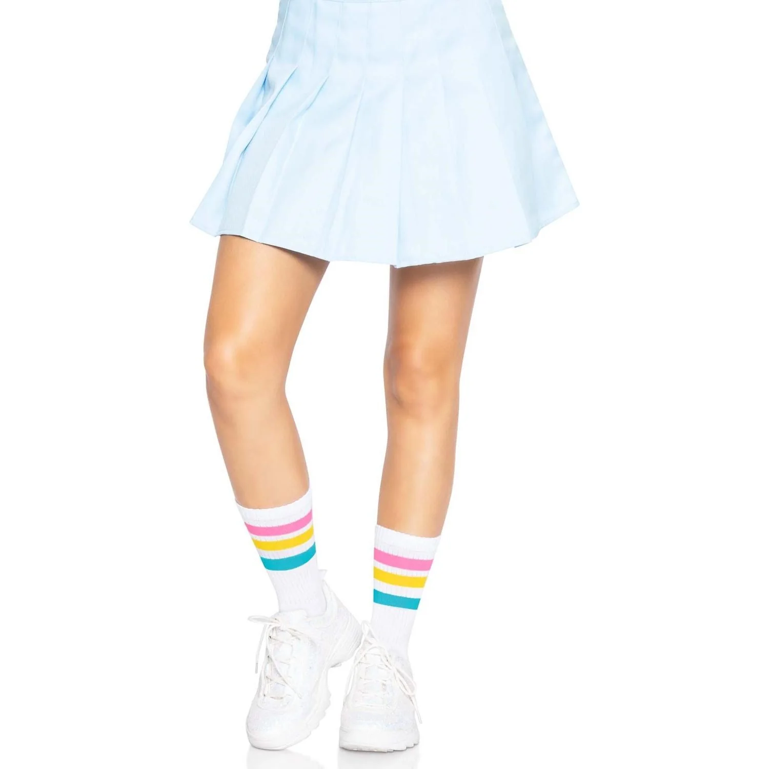 Leg Avenue - Womens Pride Crew Socks - Image 2