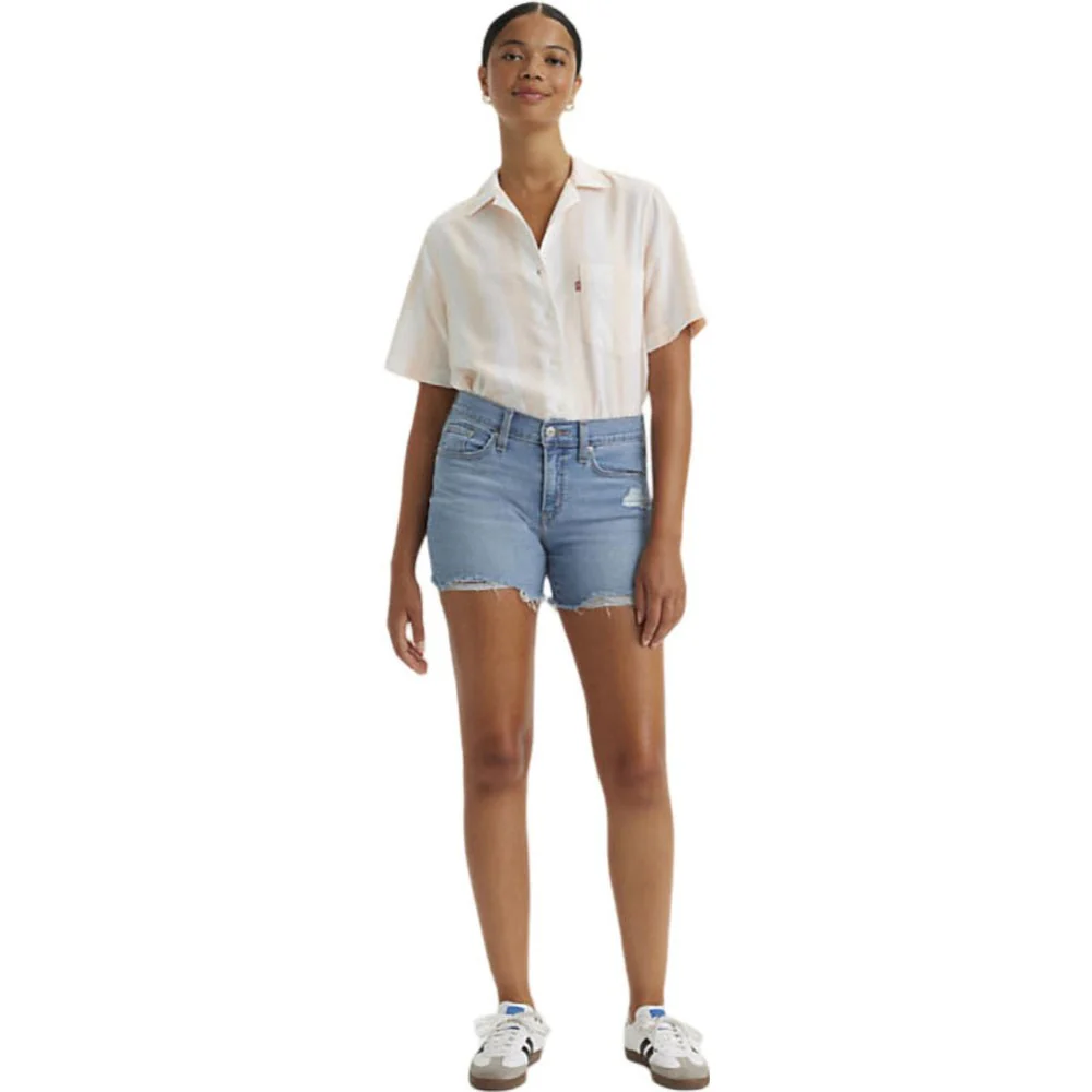 Levis - Womens Mid Length Update Shorts