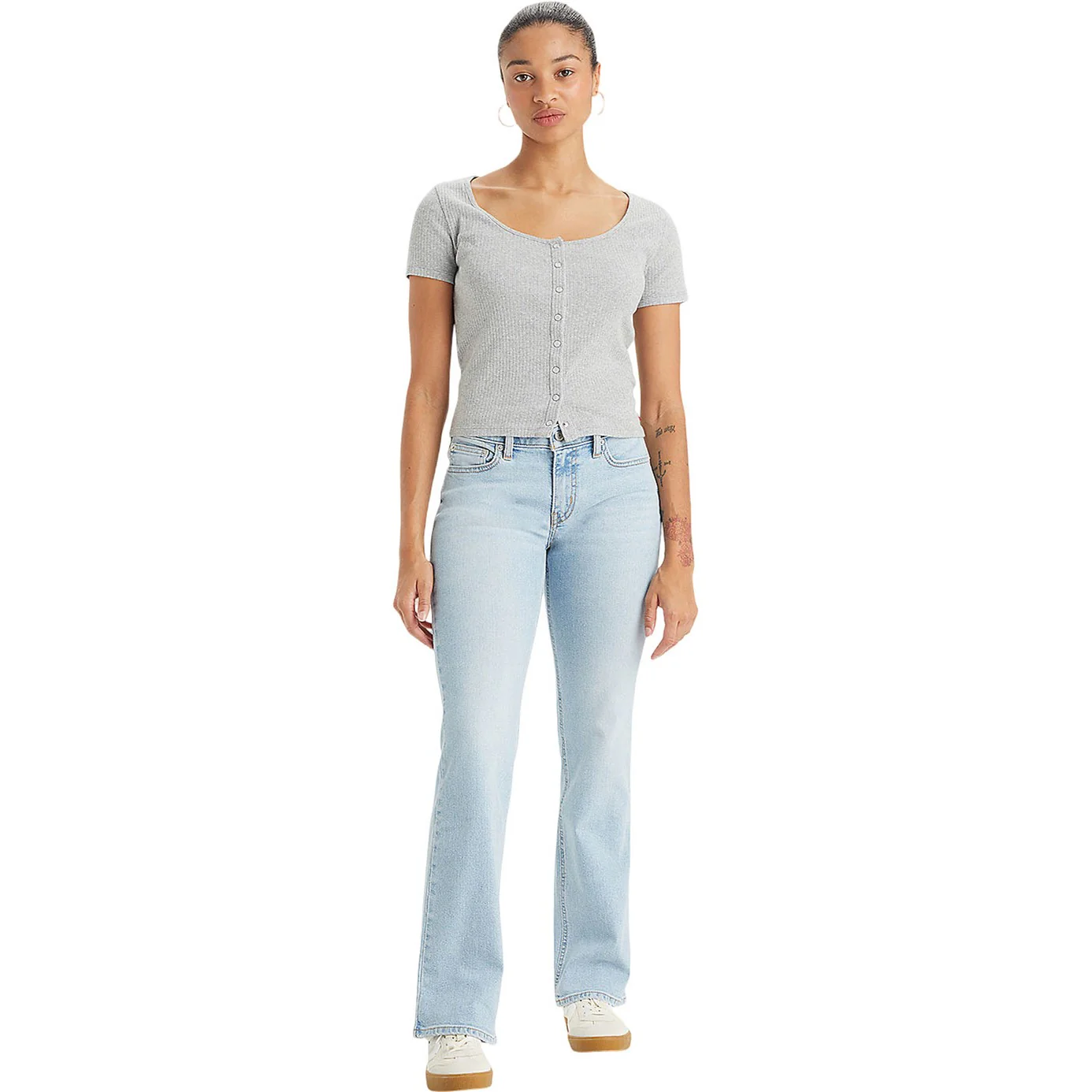 Levis - Womens Superlow Bootcut Jeans - Image 4