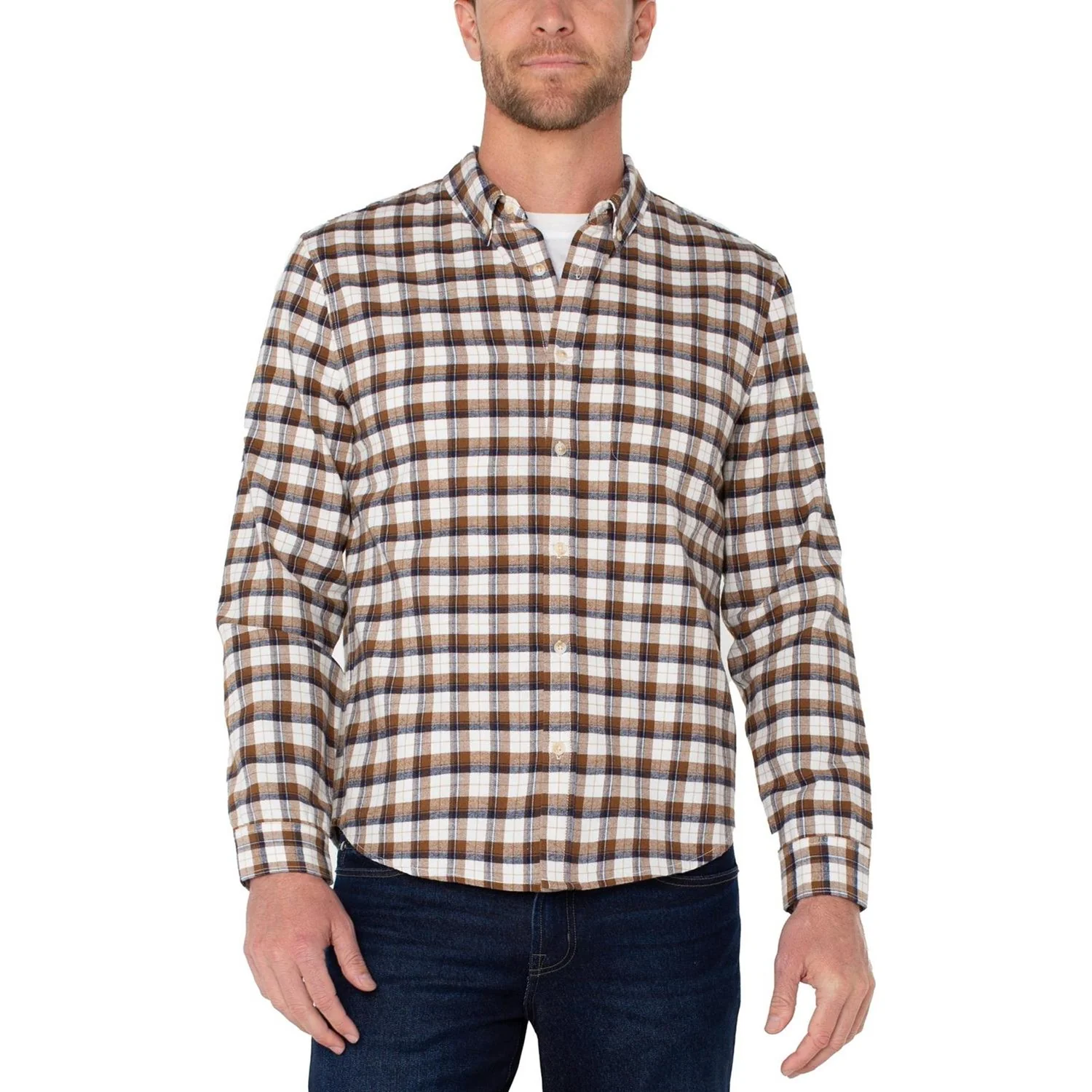 Liverpool Los Angeles - Mens Long Sleeve Button Up Shirt - Image 2