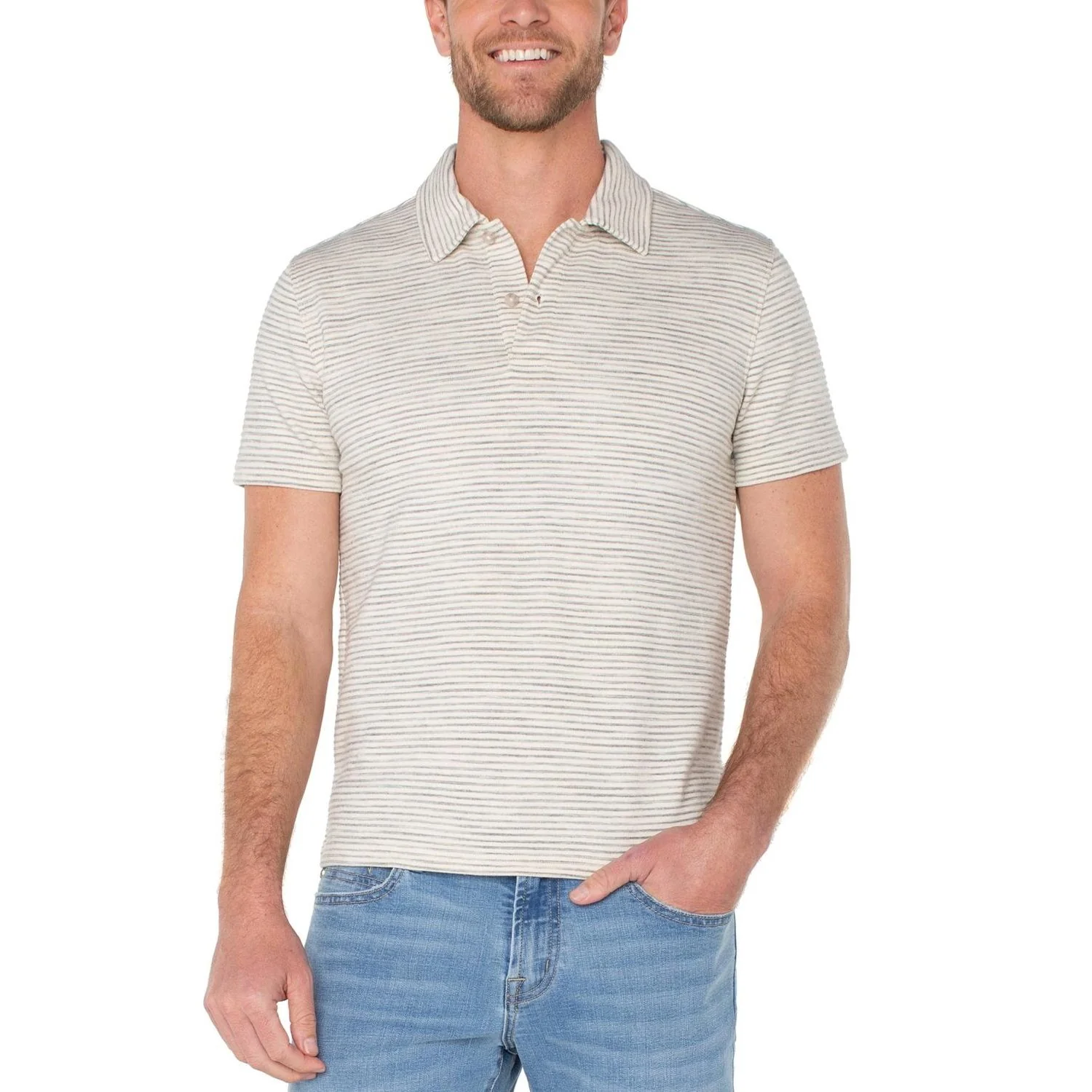 Liverpool Los Angeles - Mens Short Sleeve Polo Shirt