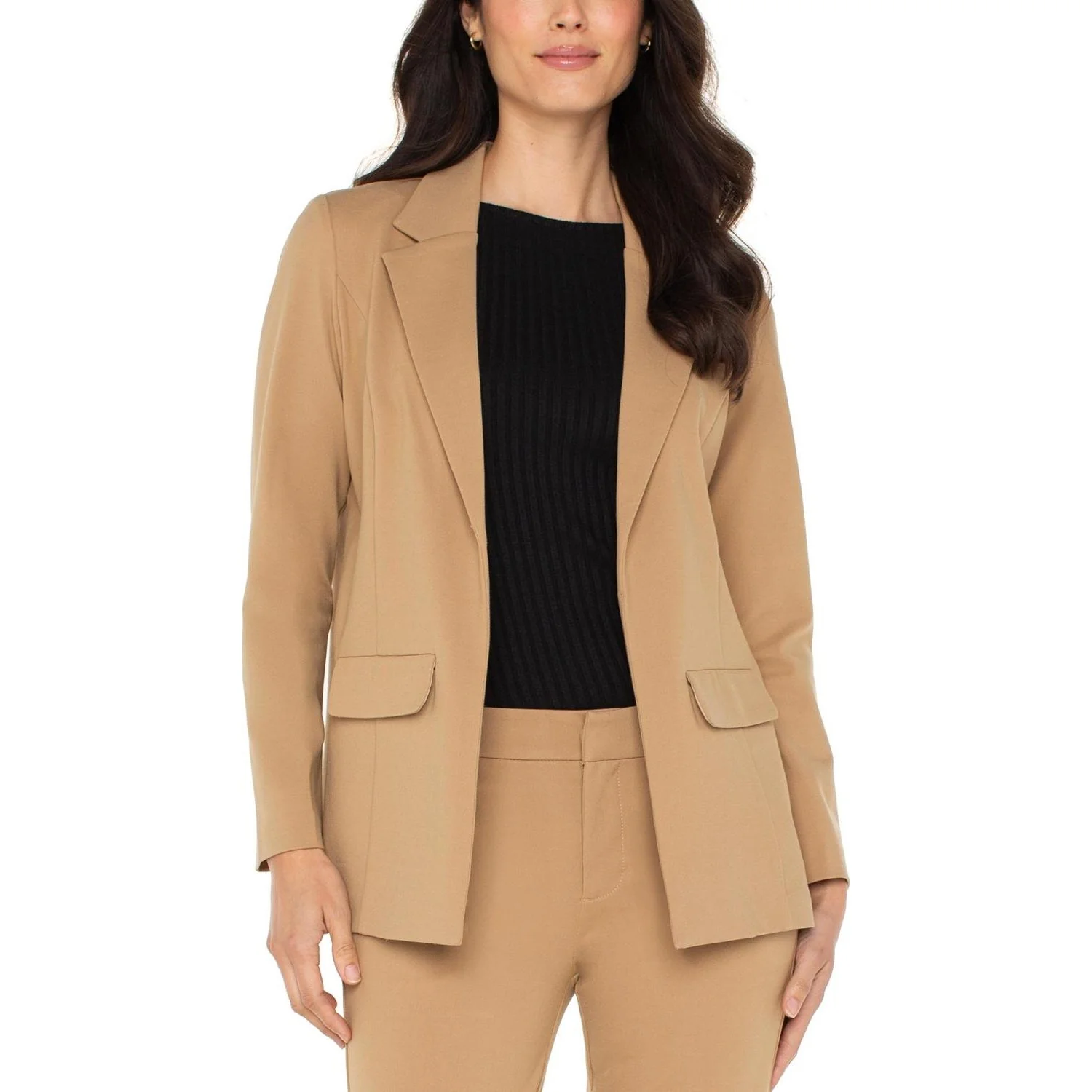 Liverpool Los Angeles - Womens Boyfriend Blazer With Princess Darts - Image 3