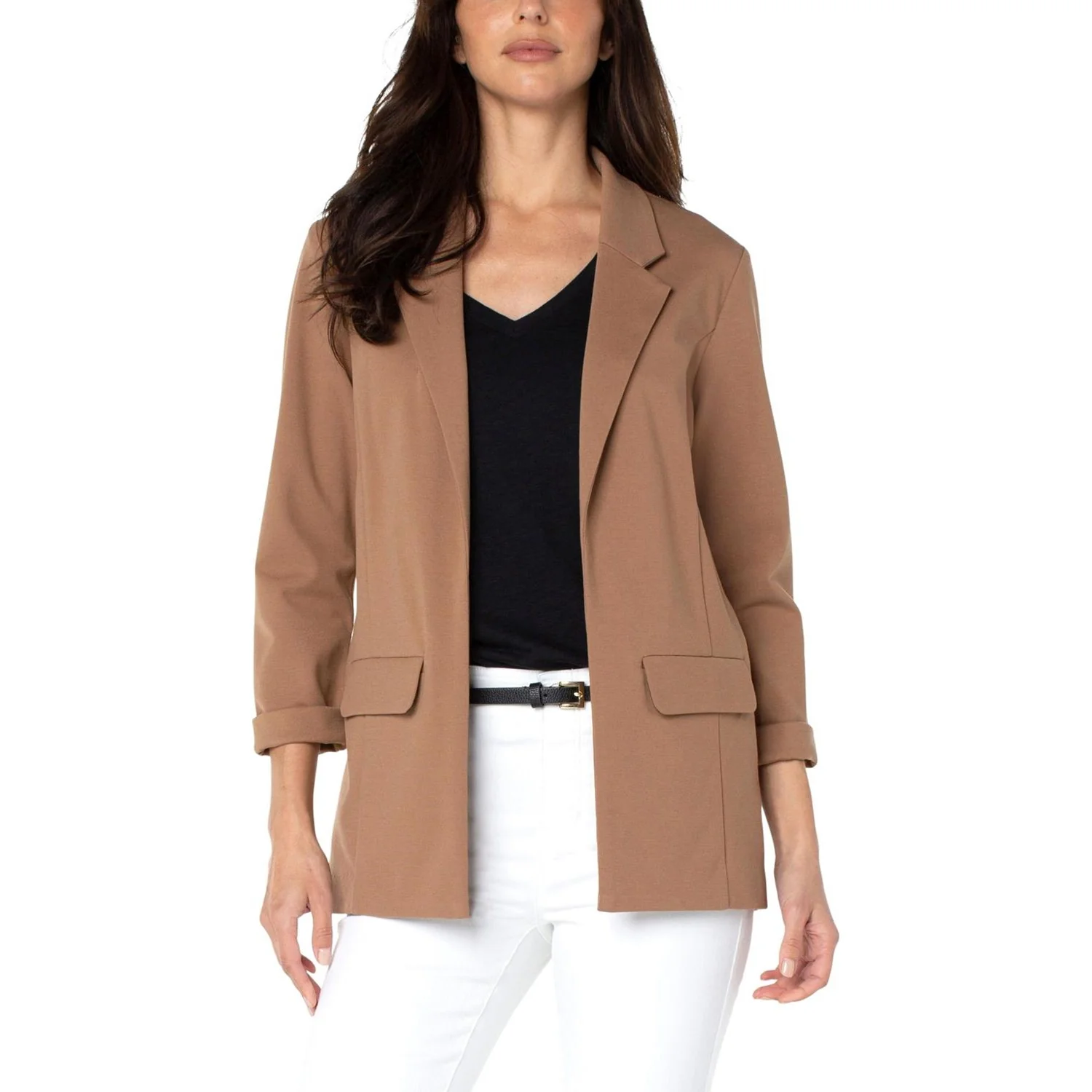 Liverpool Los Angeles - Womens Boyfriend Blazer With Princess Darts - Image 4
