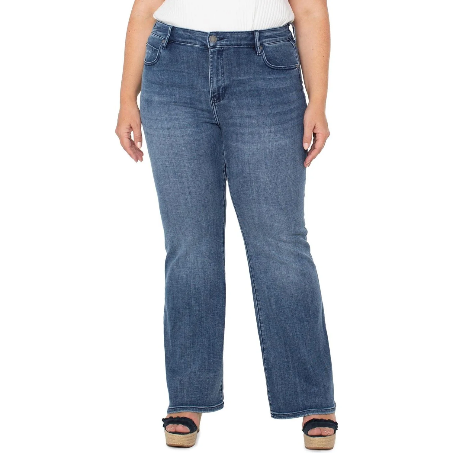 Liverpool Los Angeles - Womens Hannah Flare Jeans - Image 2