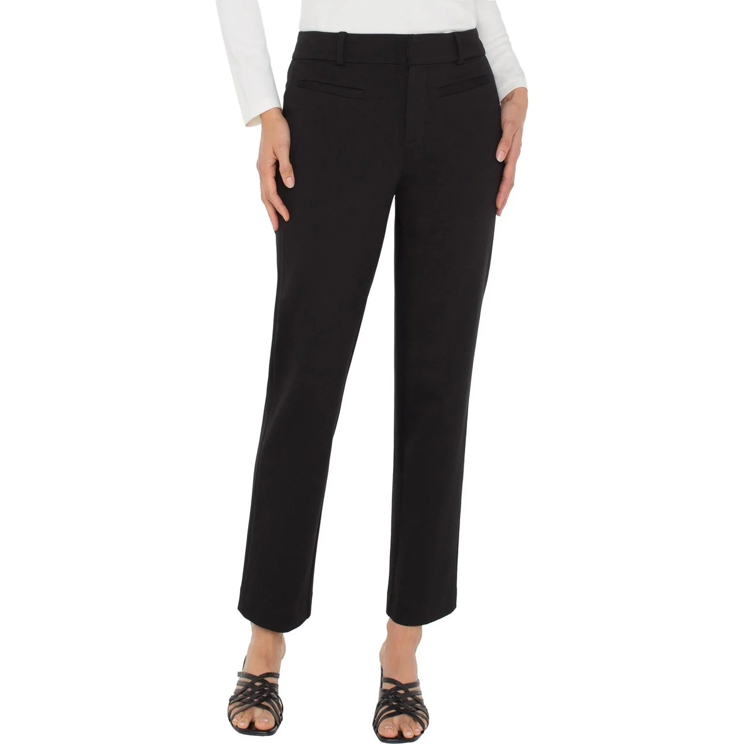 Liverpool Los Angeles - Womens Holly Welt Pocket Trouser - Image 2