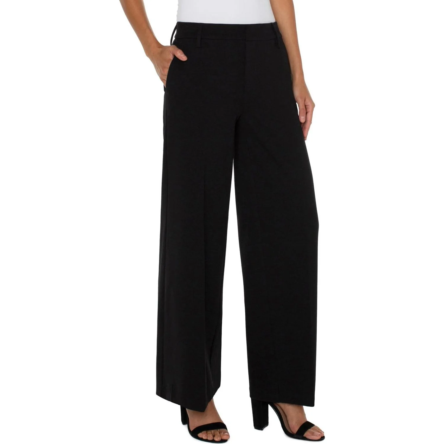 Liverpool Los Angeles - Womens Kelsey Wide Leg Trouser - Image 2