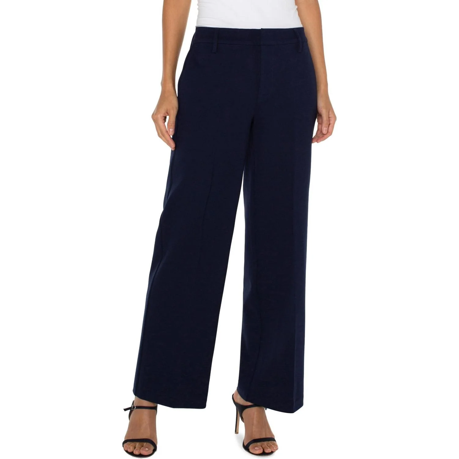Liverpool Los Angeles - Womens Kelsey Wide Leg Trouser - Image 3