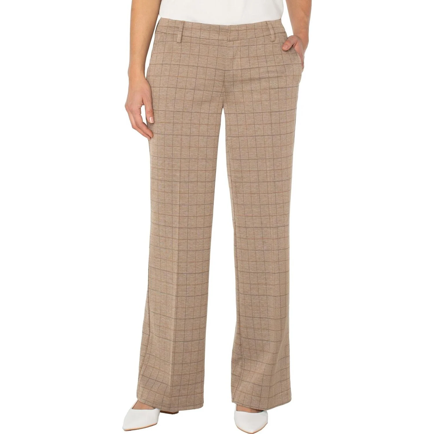 Liverpool Los Angeles - Womens Kelsey Wide Leg Trouser - Image 2