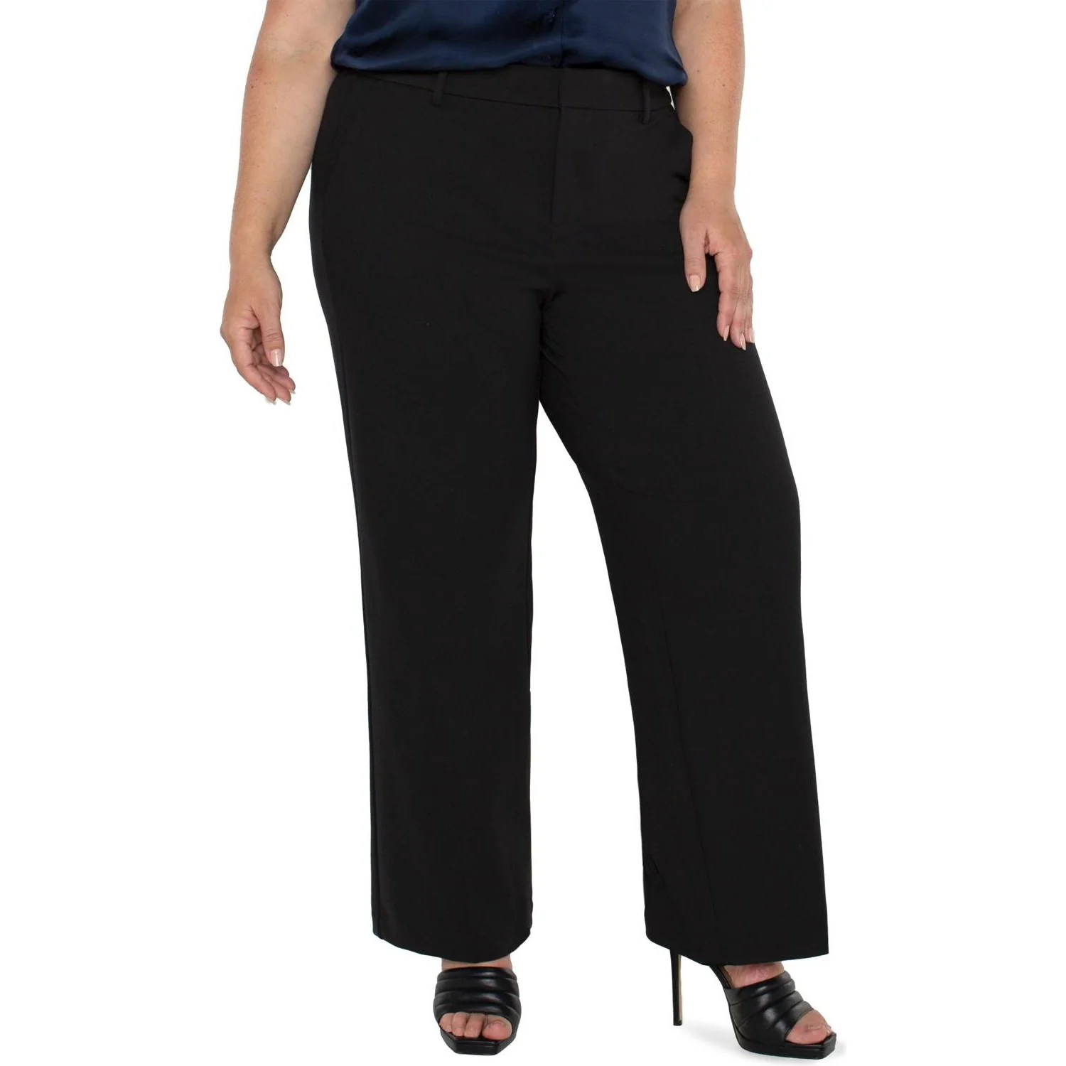 Liverpool Los Angeles - Womens Kelsey Wide Leg Trouser - Image 3