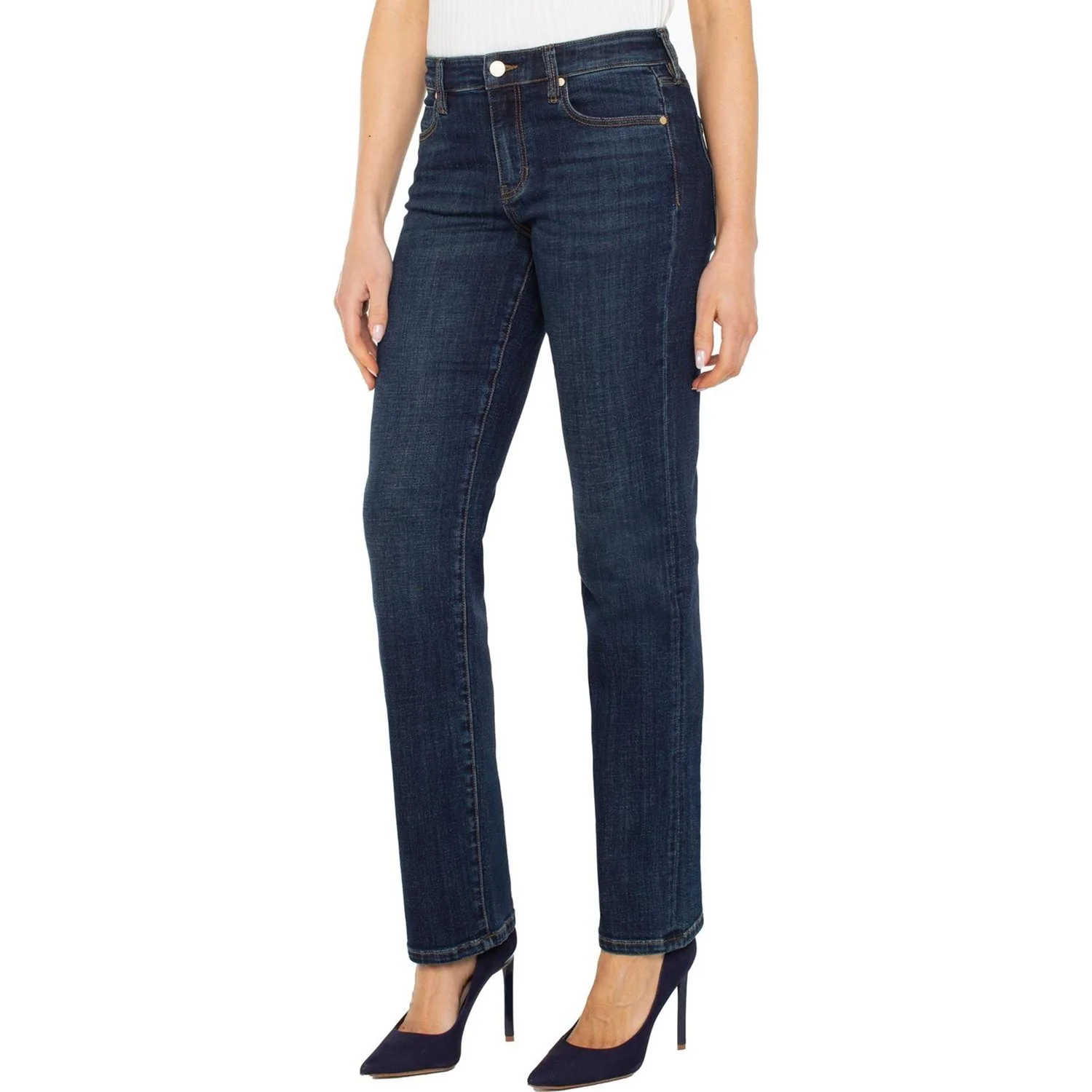 Liverpool Los Angeles - Womens Kennedy Straight Jeans - Image 2