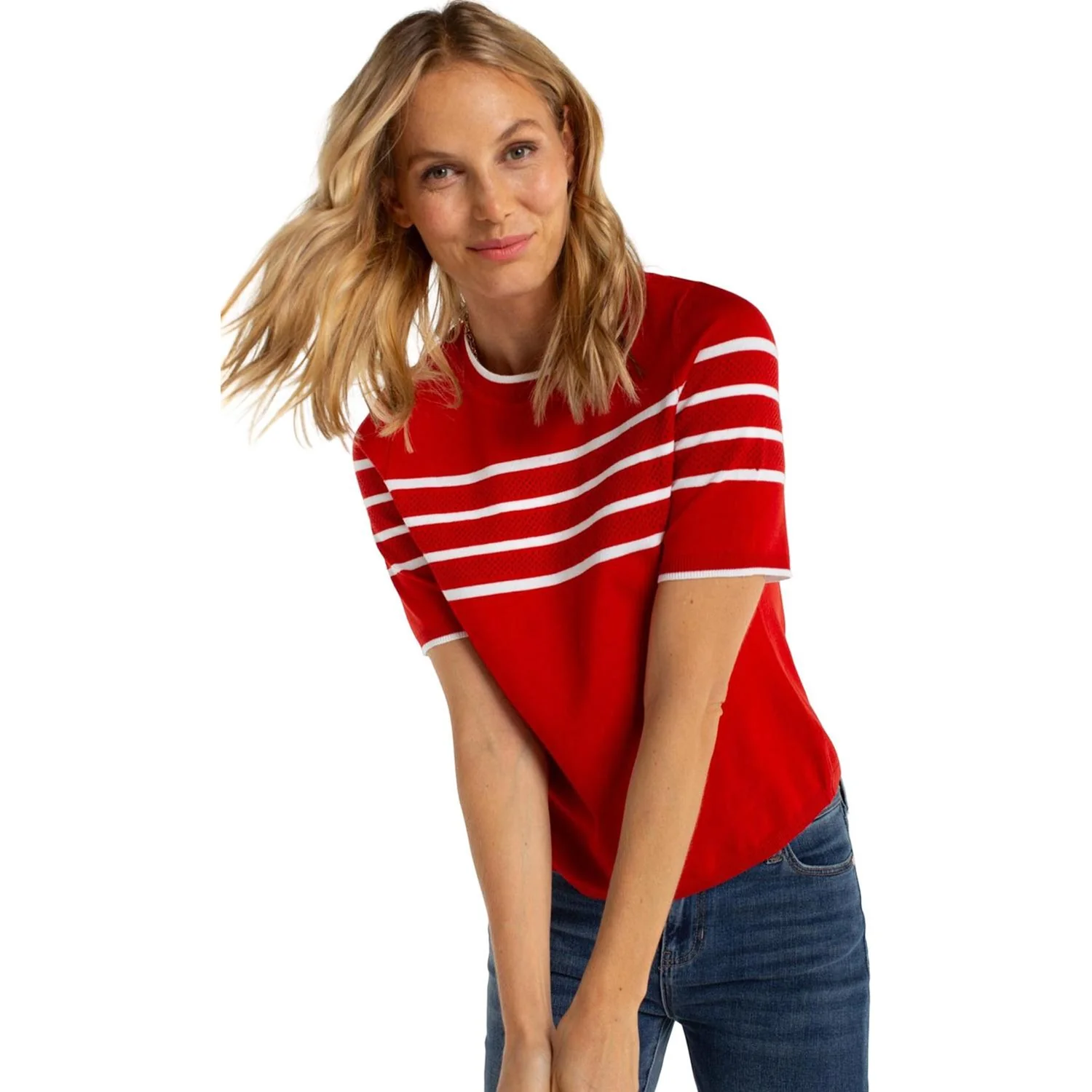 Liverpool Los Angeles - Womens Short Sleeve Crew Neck Sweater - Image 4
