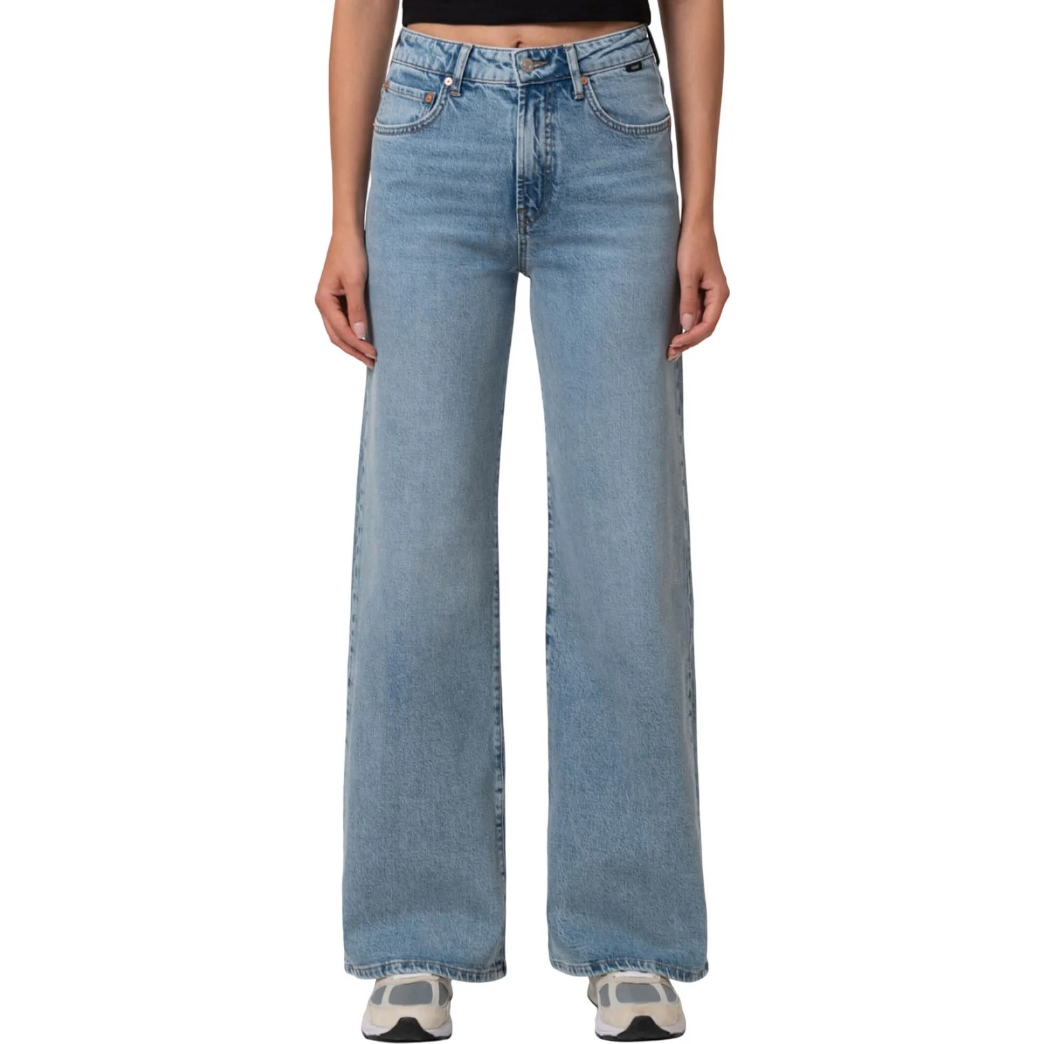 Mavi - Womens Florida Mid Rise Wide Leg Jeans