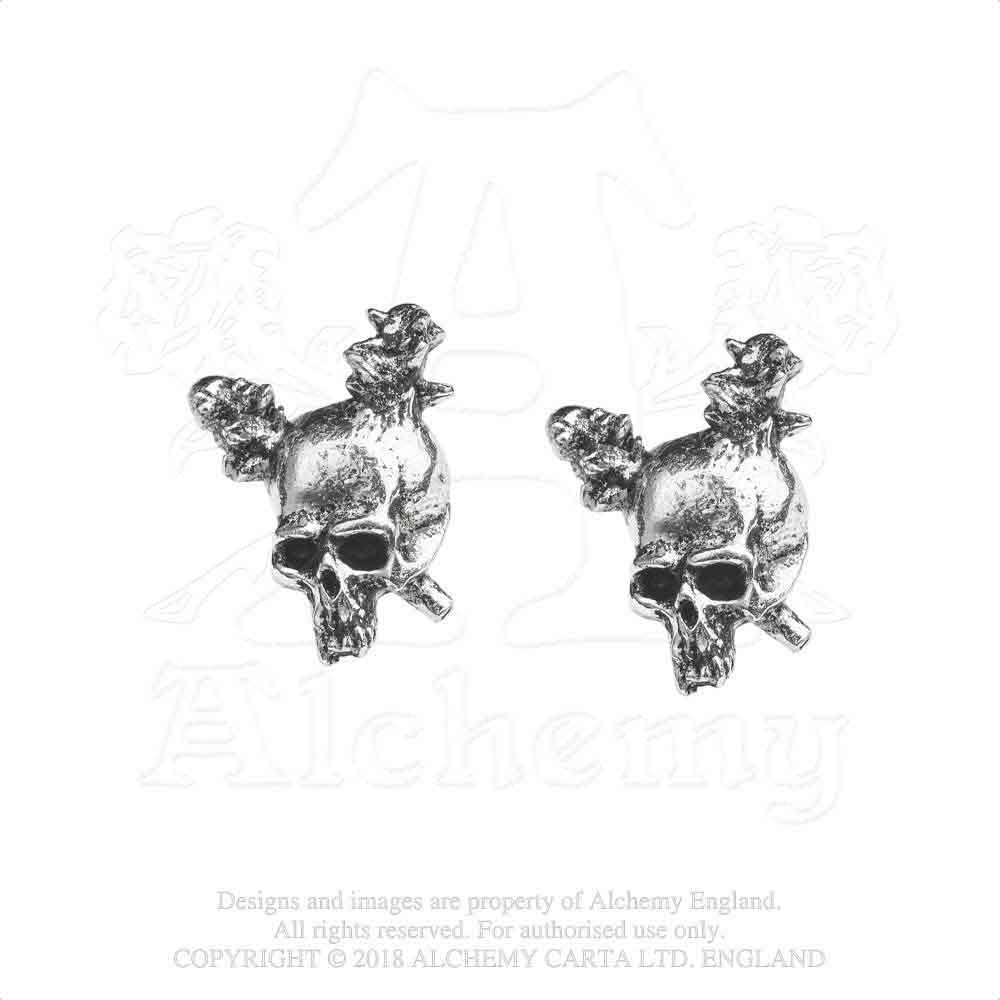 Metallica - Unisex Damage Inc. Skull Earrings - Image 2