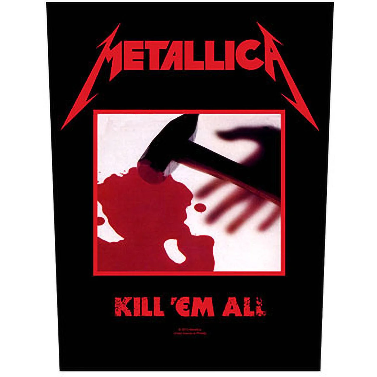 Metallica - Unisex Kill 'Em All Back Patch - Image 2
