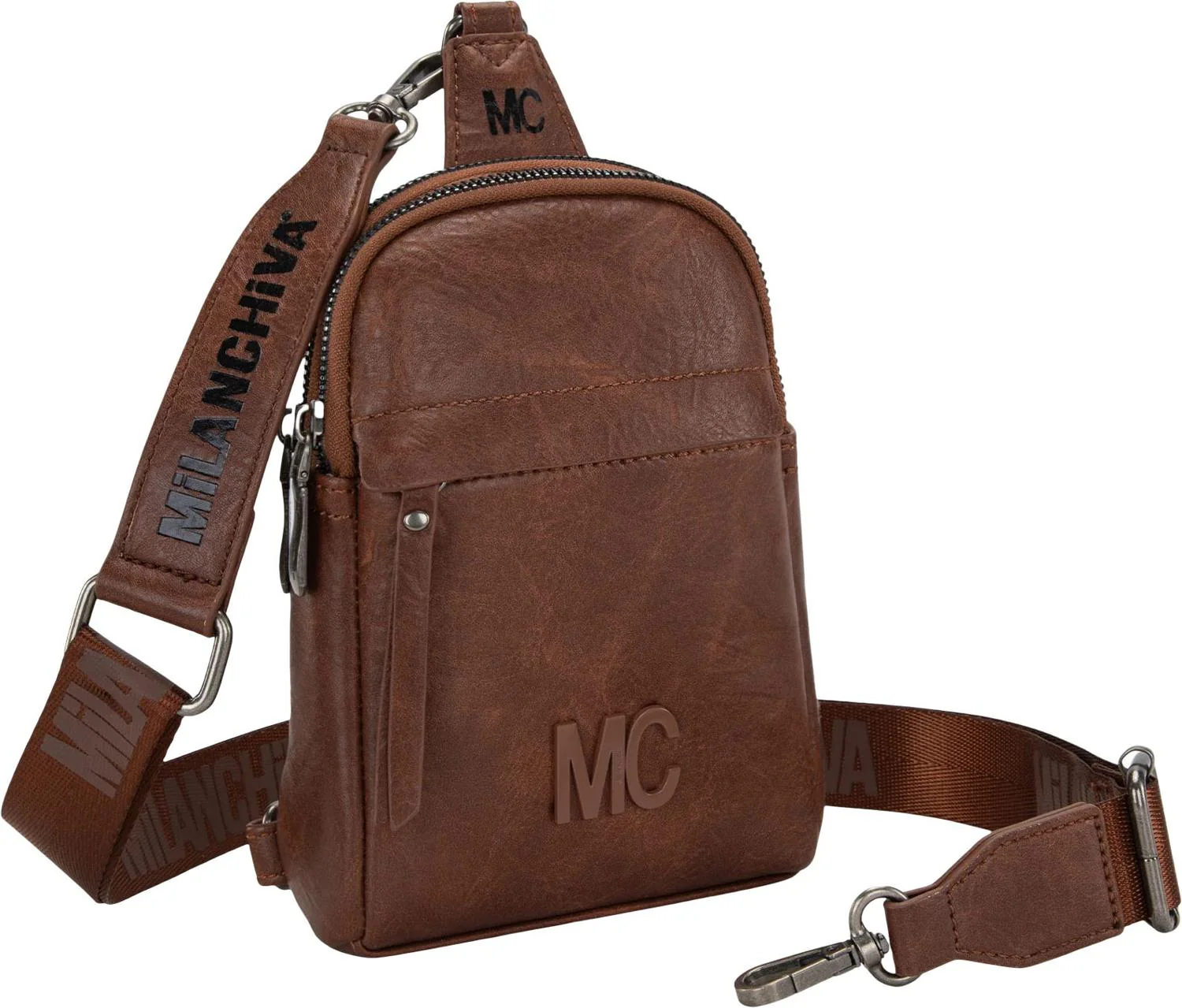 Milan Chiva - Womens Sling Bag/Crossbody Bag/Chest Bag - Image 11