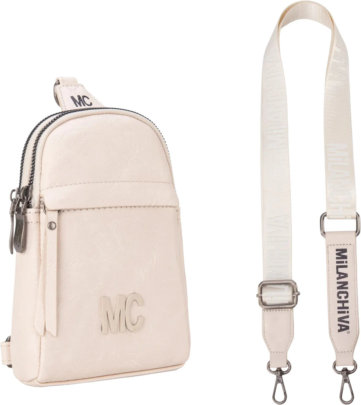 Milan Chiva - Womens Sling Bag/Crossbody Bag/Chest Bag - Image 17