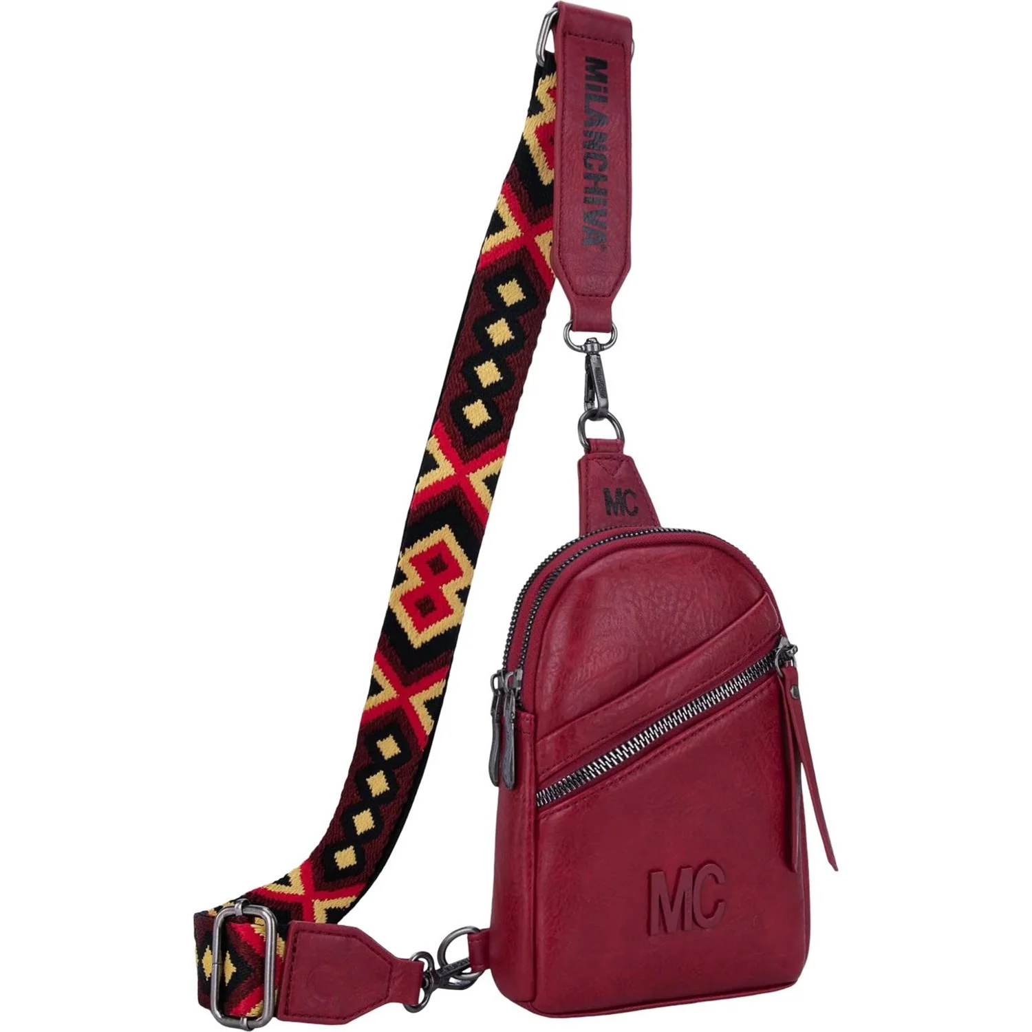 Milan Chiva - Womens Sling Bag/Crossbody Bag/Chest Bag - Image 14