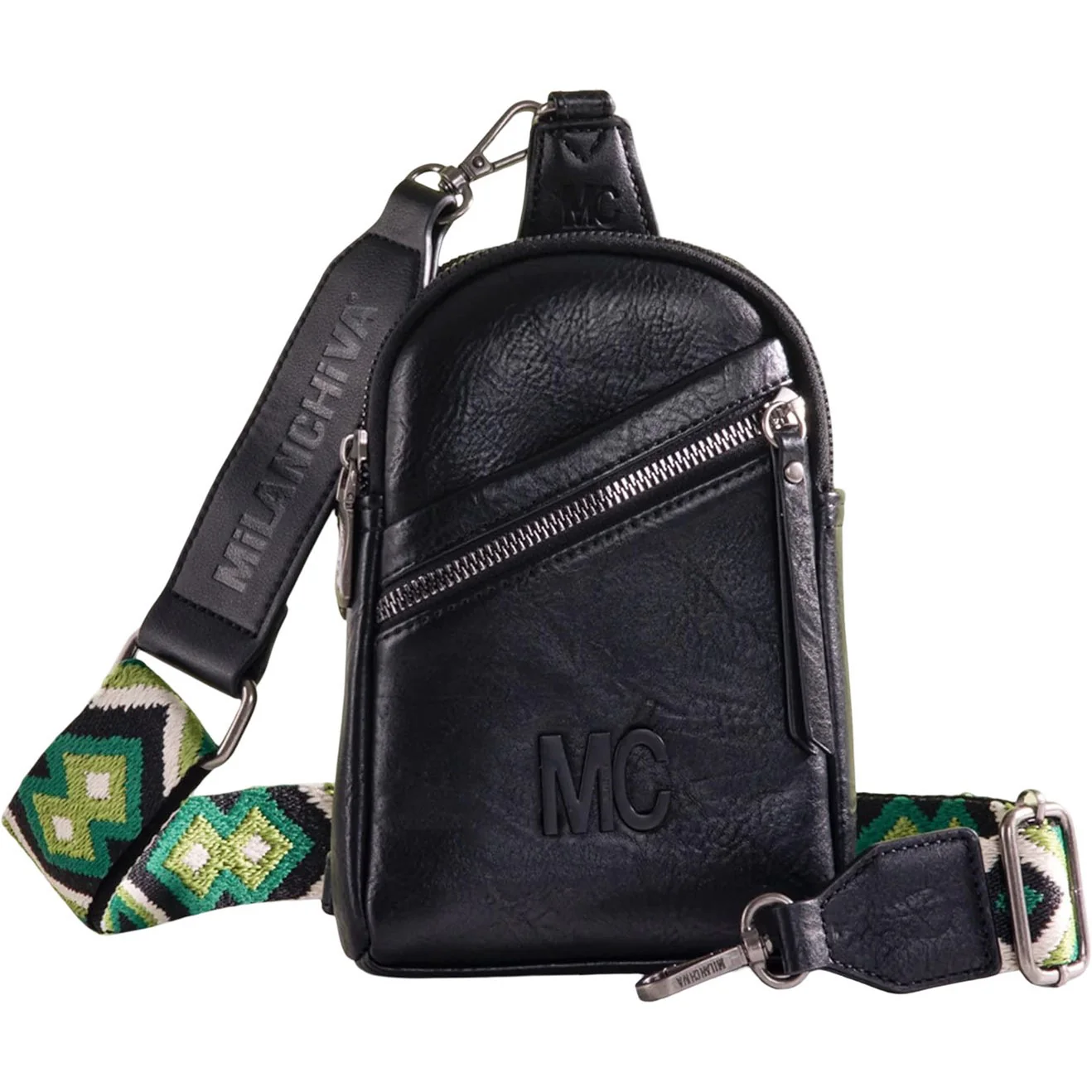 Milan Chiva - Womens Sling Bag/Crossbody Bag/Chest Bag - Image 2