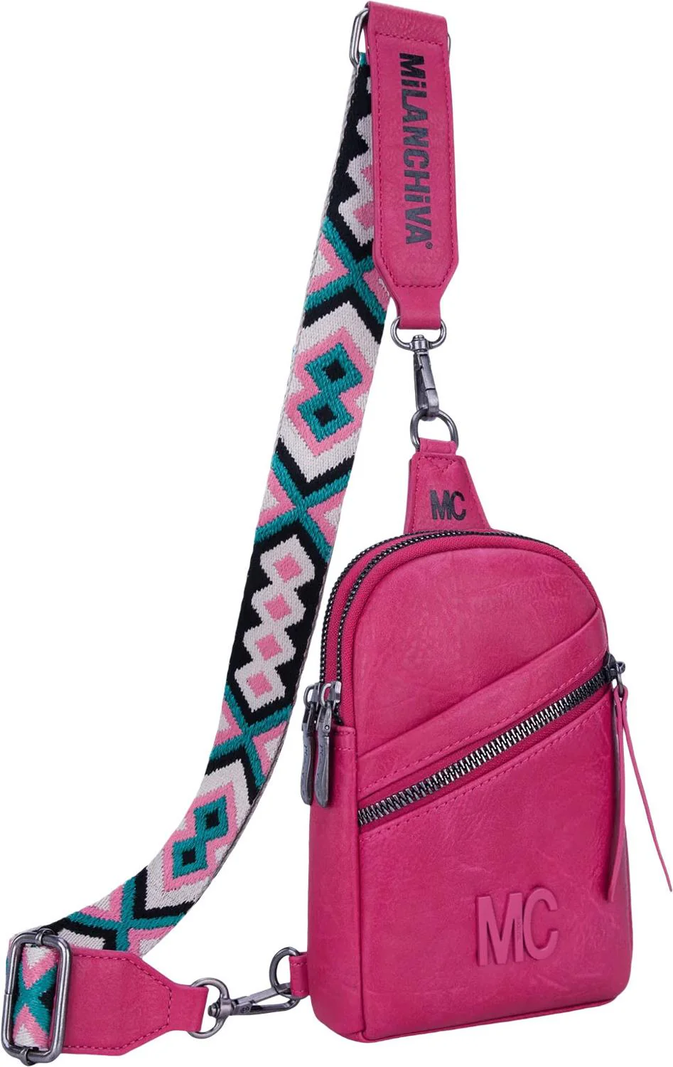 Milan Chiva - Womens Sling Bag/Crossbody Bag/Chest Bag - Image 24