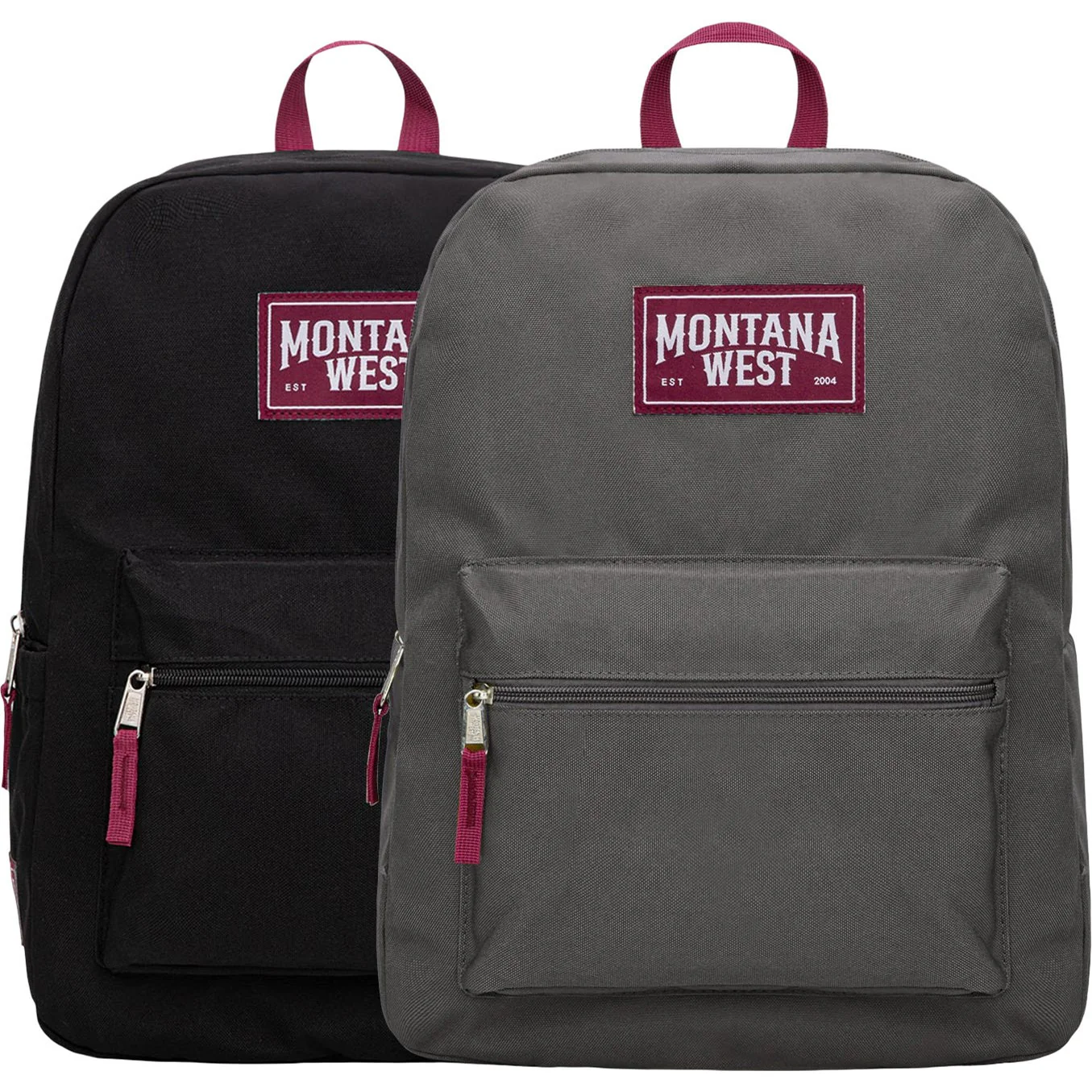 Montana West - Womens 2 Piece Set Solid Color Backpack