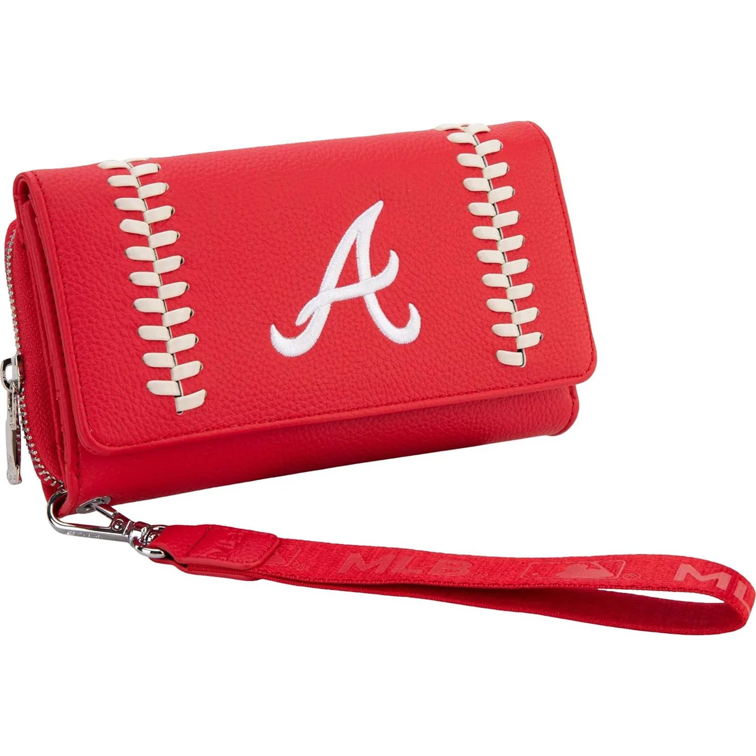Montana West - Womens Atlanta Braves Team Wallet/Wristlet - Image 3