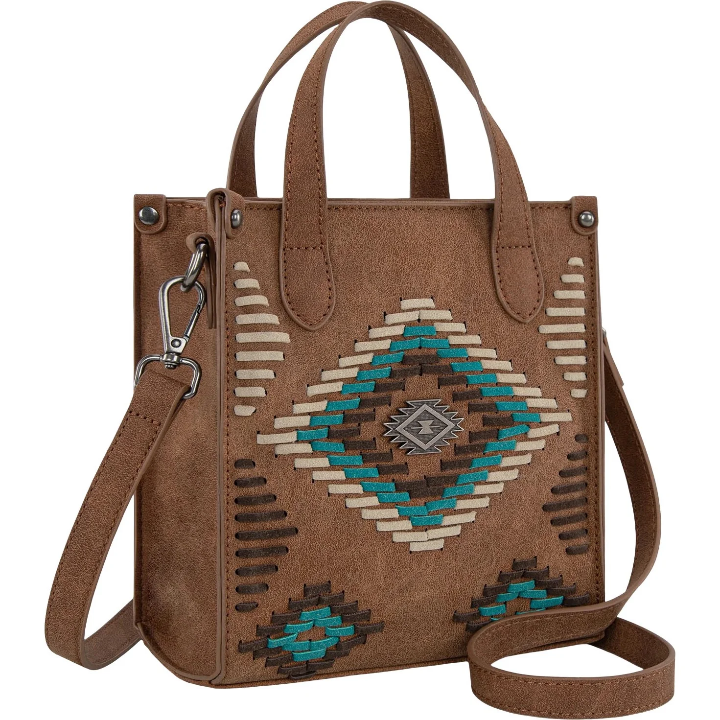 Montana West - Womens Aztec Collection Crossbody Bag - Image 2