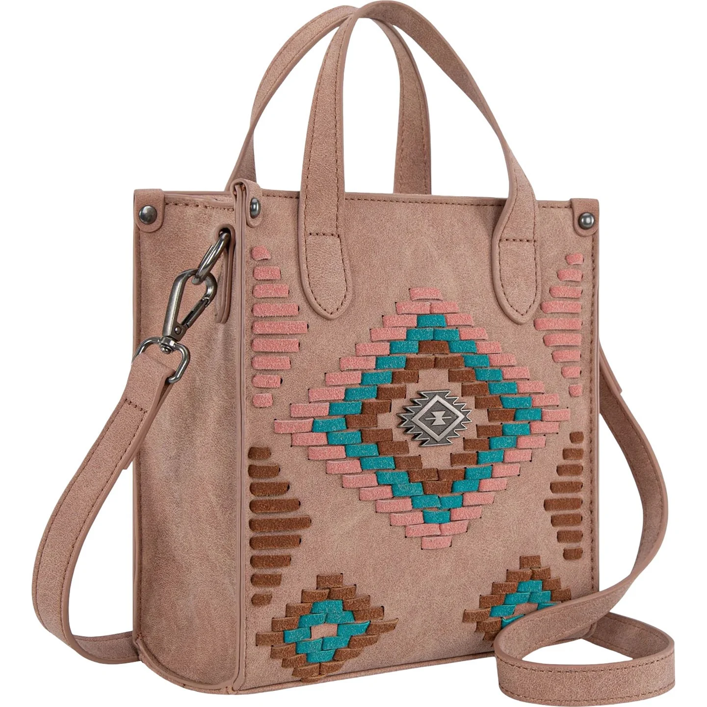 Montana West - Womens Aztec Collection Crossbody Bag - Image 3