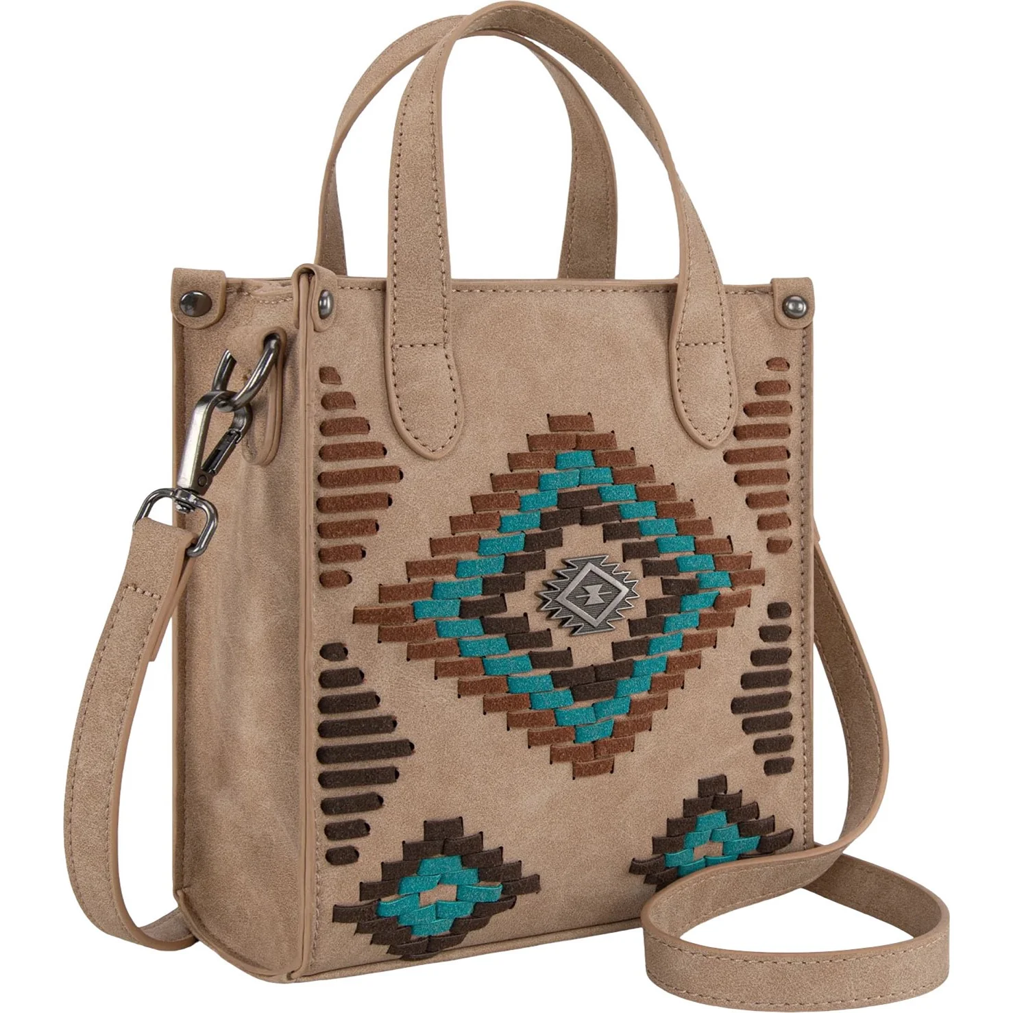 Montana West - Womens Aztec Collection Crossbody Bag - Image 4
