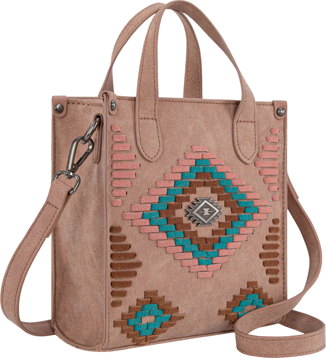 Montana West - Womens Aztec Collection Crossbody Bag - Image 7