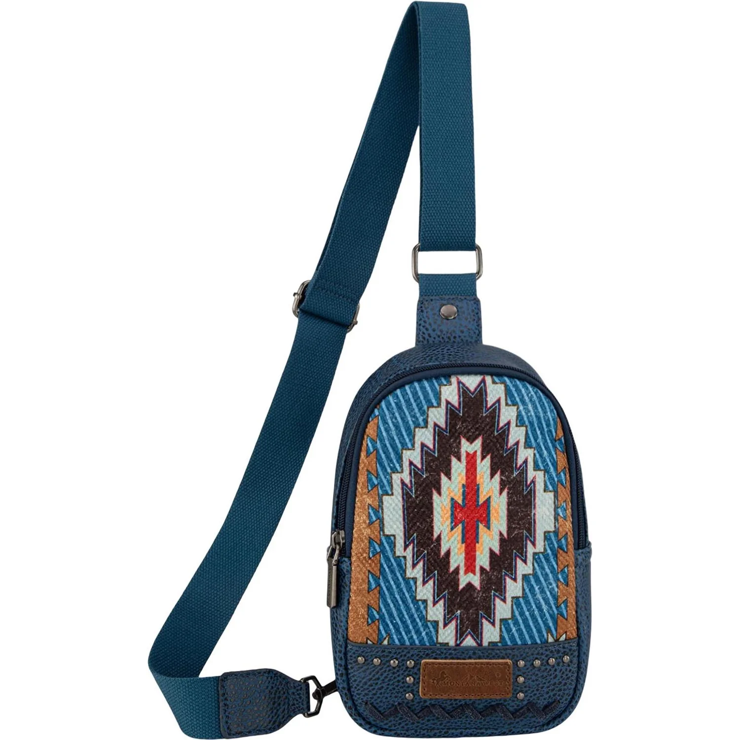 Montana West - Womens Aztec Collection Sling Bag - Image 2