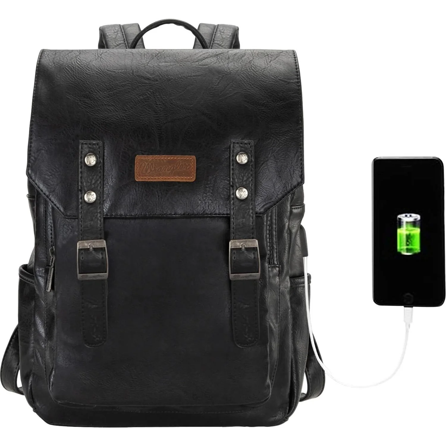 Montana West - Womens Belt Buckle Laptop Backpack