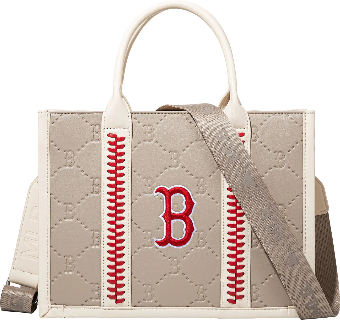 Montana West - Womens Boston Red Sox Team Whipstitch Tote/Crossbody Bag - Image 6