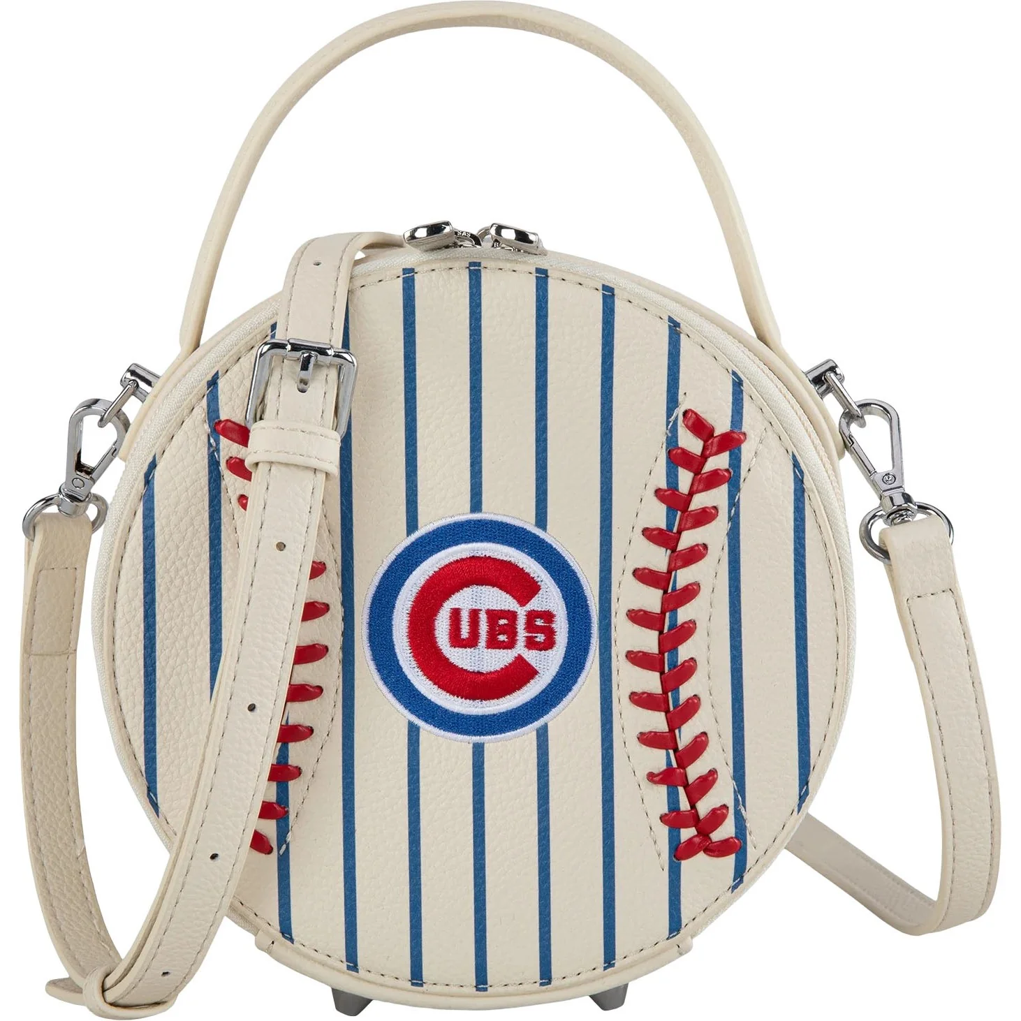 Montana West - Womens Chicago Cubs Team Circle Bag/Crossbody Bag - Image 3