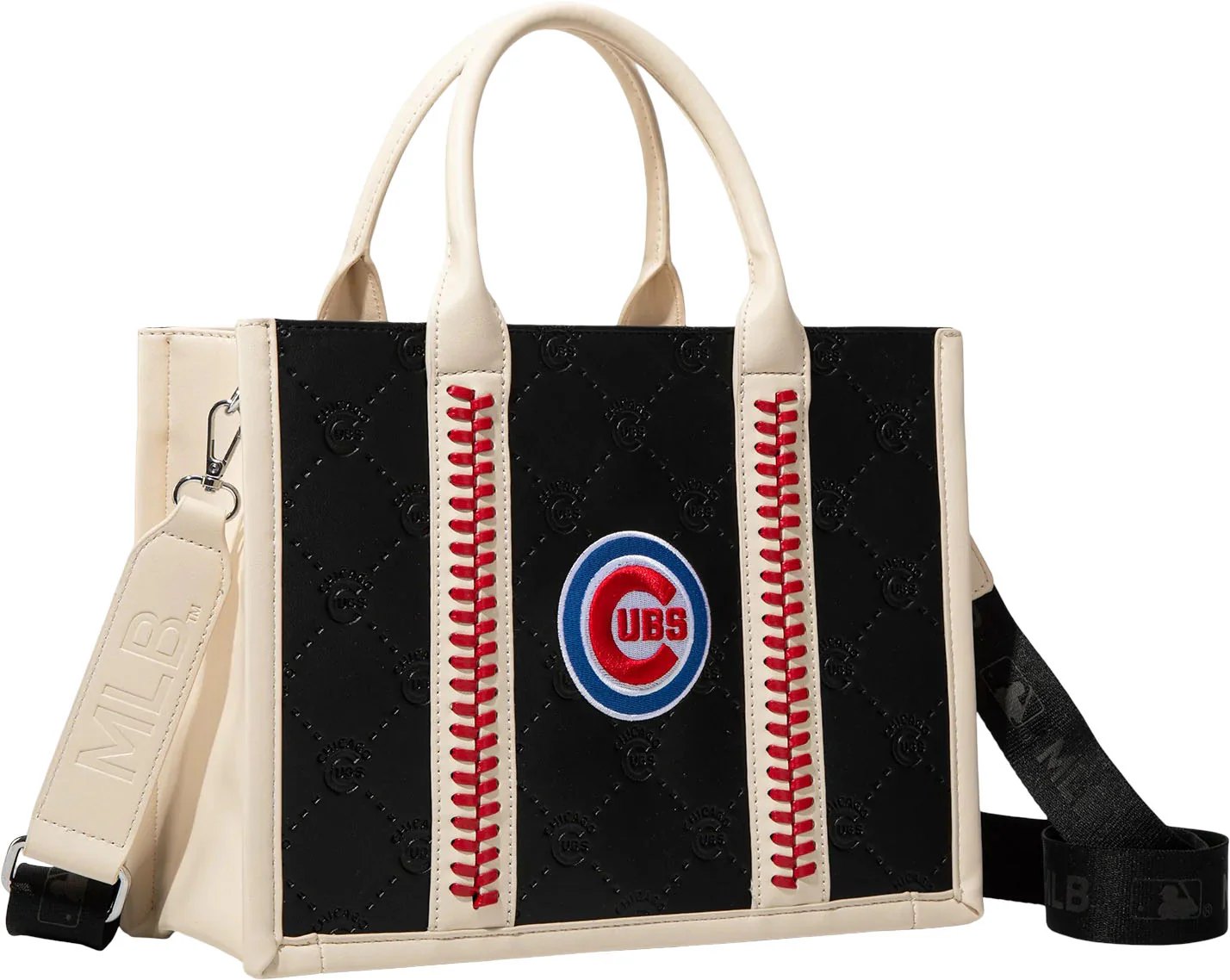 Montana West - Womens Chicago Cubs Team Whipstitch Tote/Crossbody Bag - Image 5
