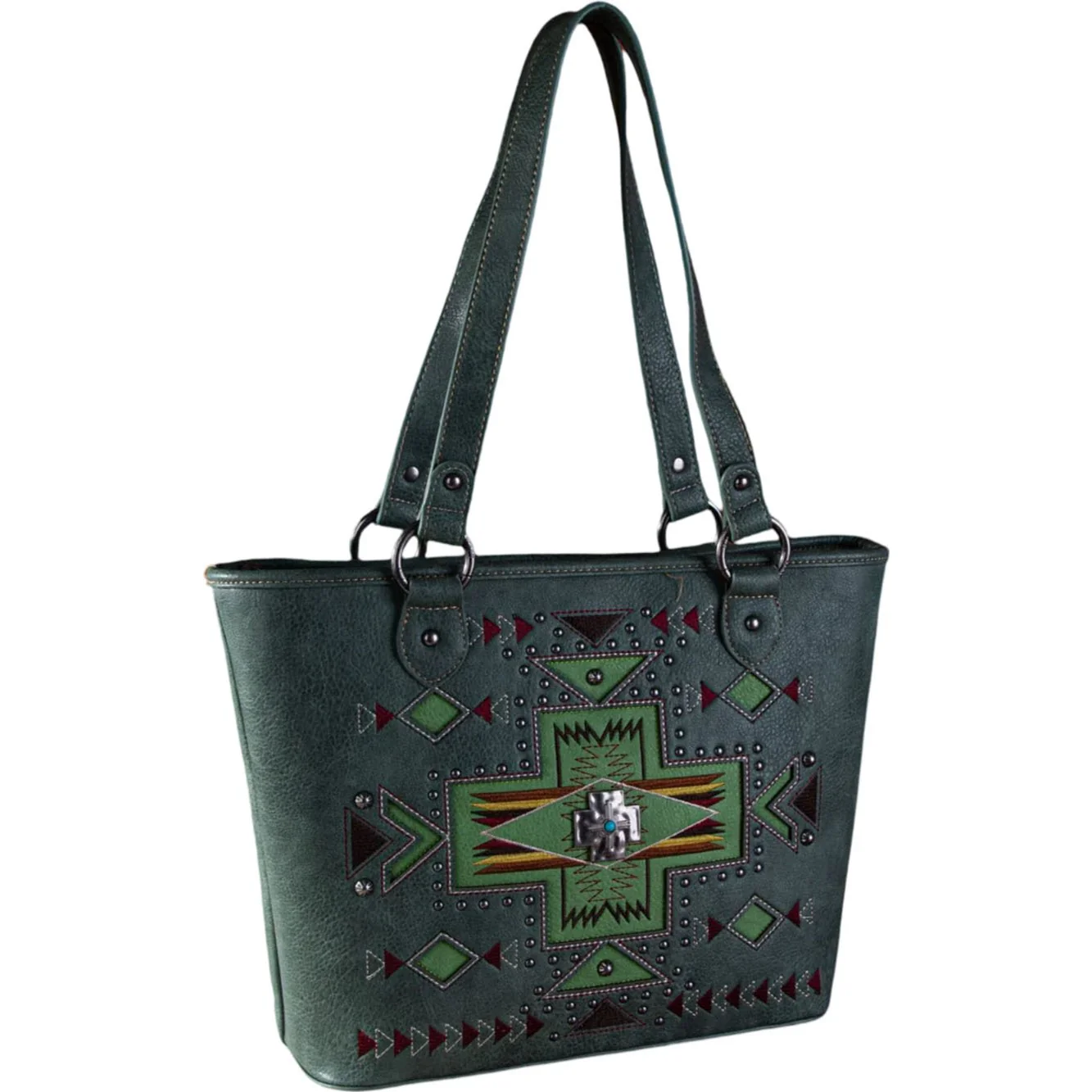 Montana West - Womens Concho Collection Concealed Carry Tote - Image 3