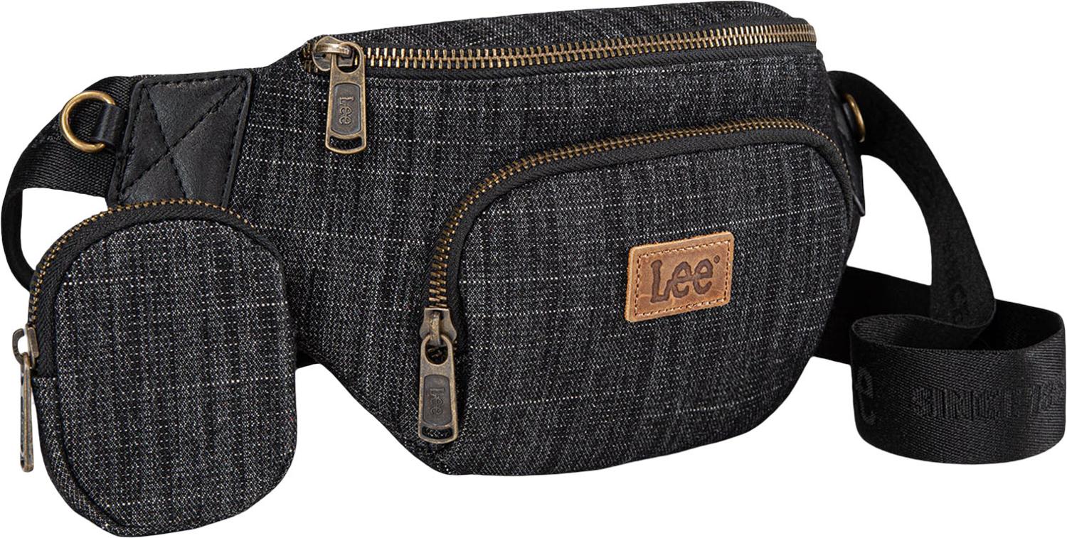 Montana West - Womens Denim Canvas Belt Bag With Mini Pouch - Image 5