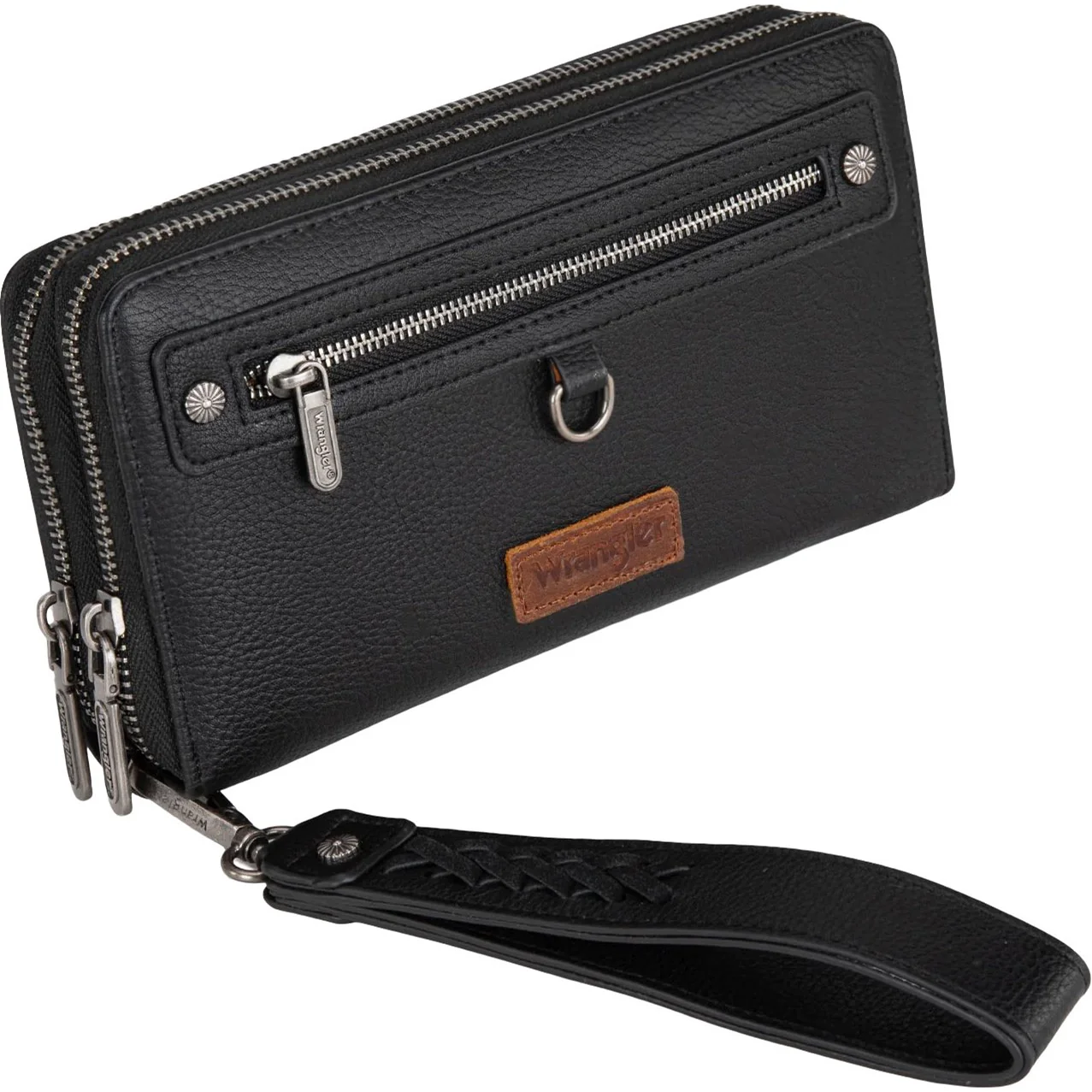 Montana West - Womens Dual Zipper Compartment Large Wallet - Image 2