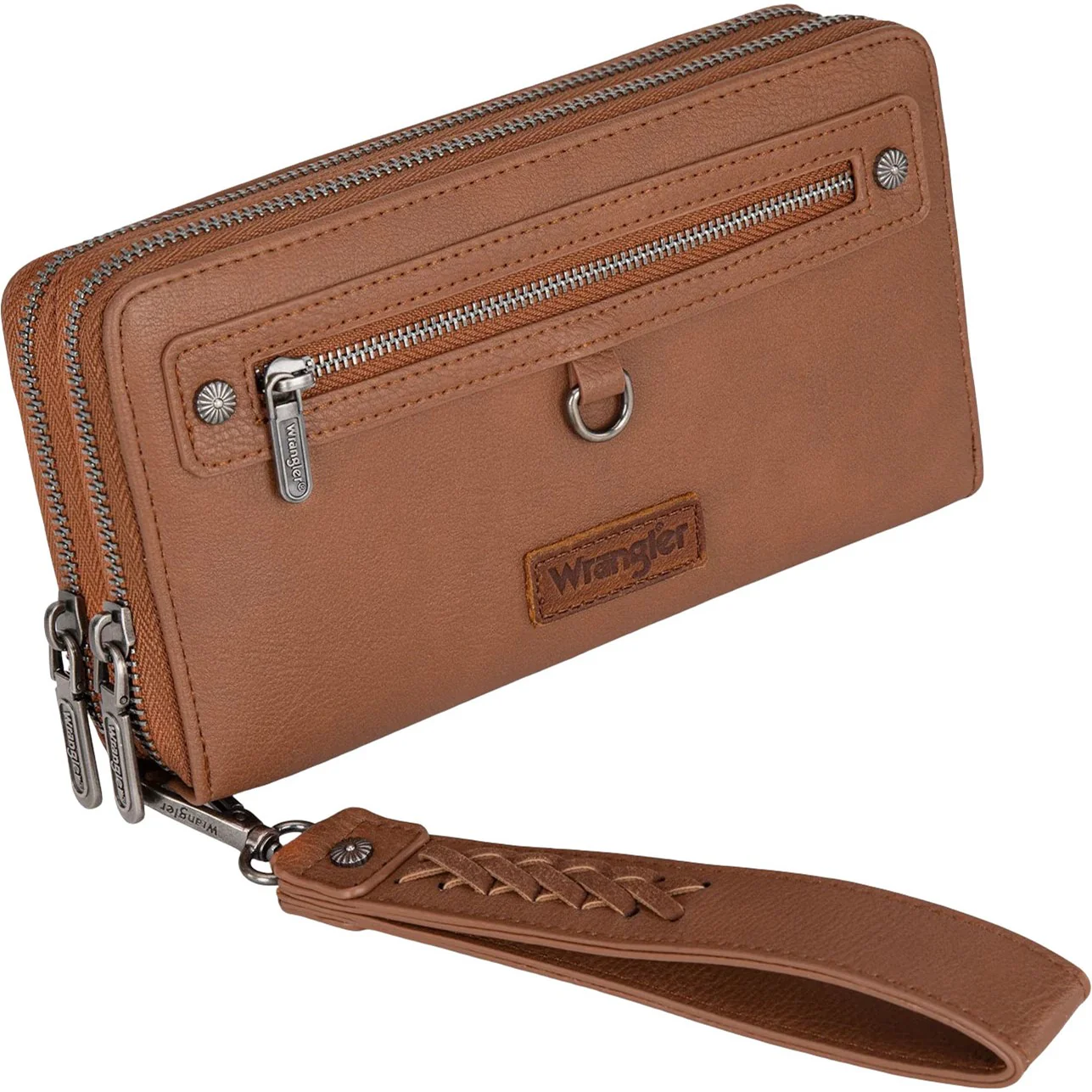 Montana West - Womens Dual Zipper Compartment Large Wallet - Image 3