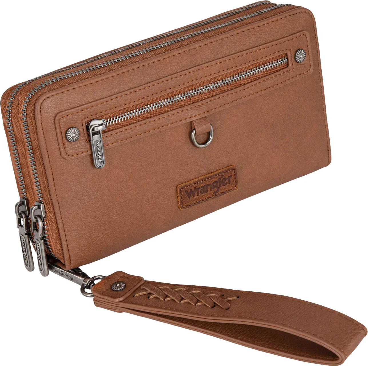 Montana West - Womens Dual Zipper Compartment Large Wallet - Image 9