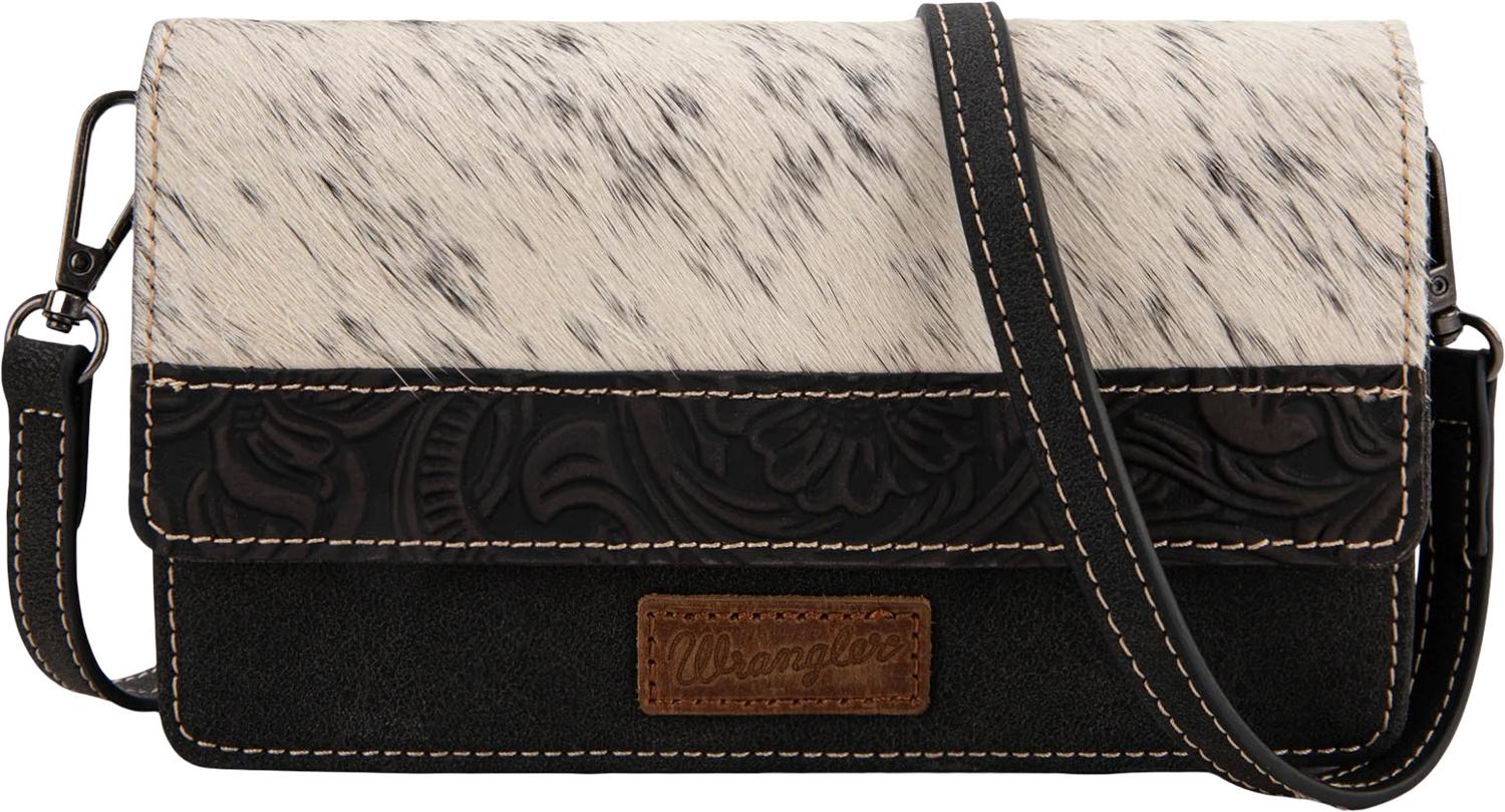 Montana West - Womens Genuine Hair-On Cowhide Wallet/Crossbody Bag - Image 4