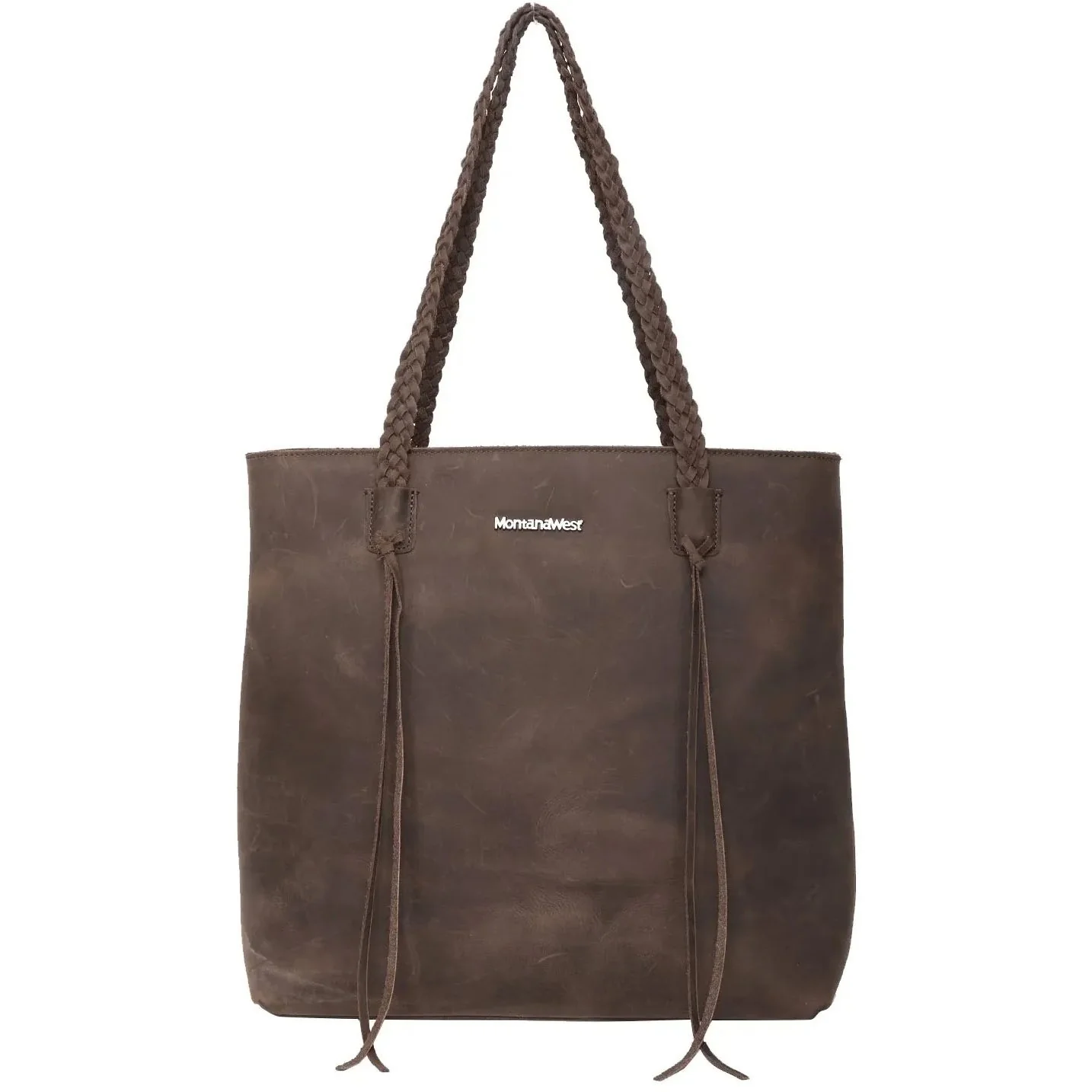 Montana West - Womens Genuine Leather Concealed Carry Tote - Image 2